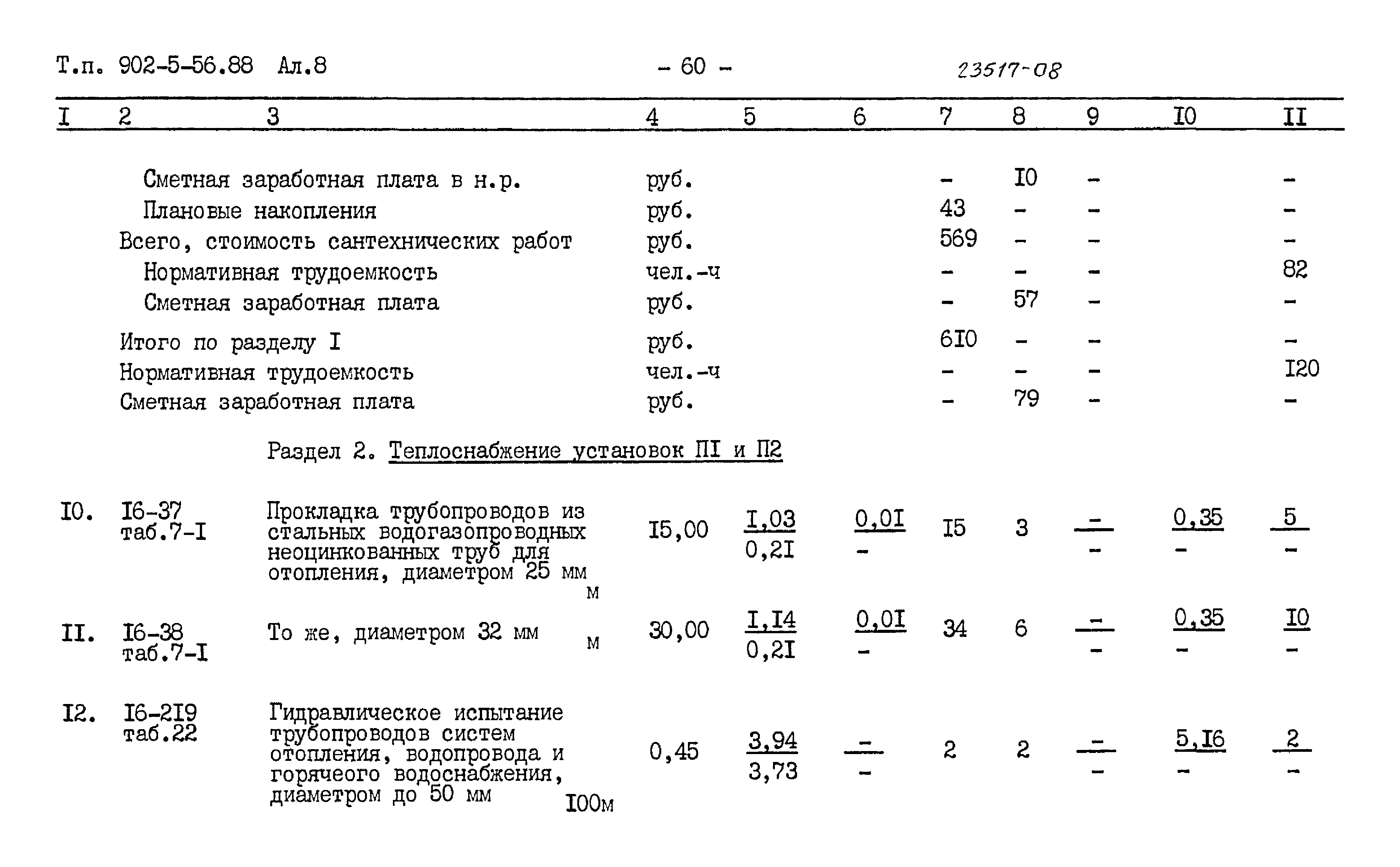 Типовой проект 902-5-56.88