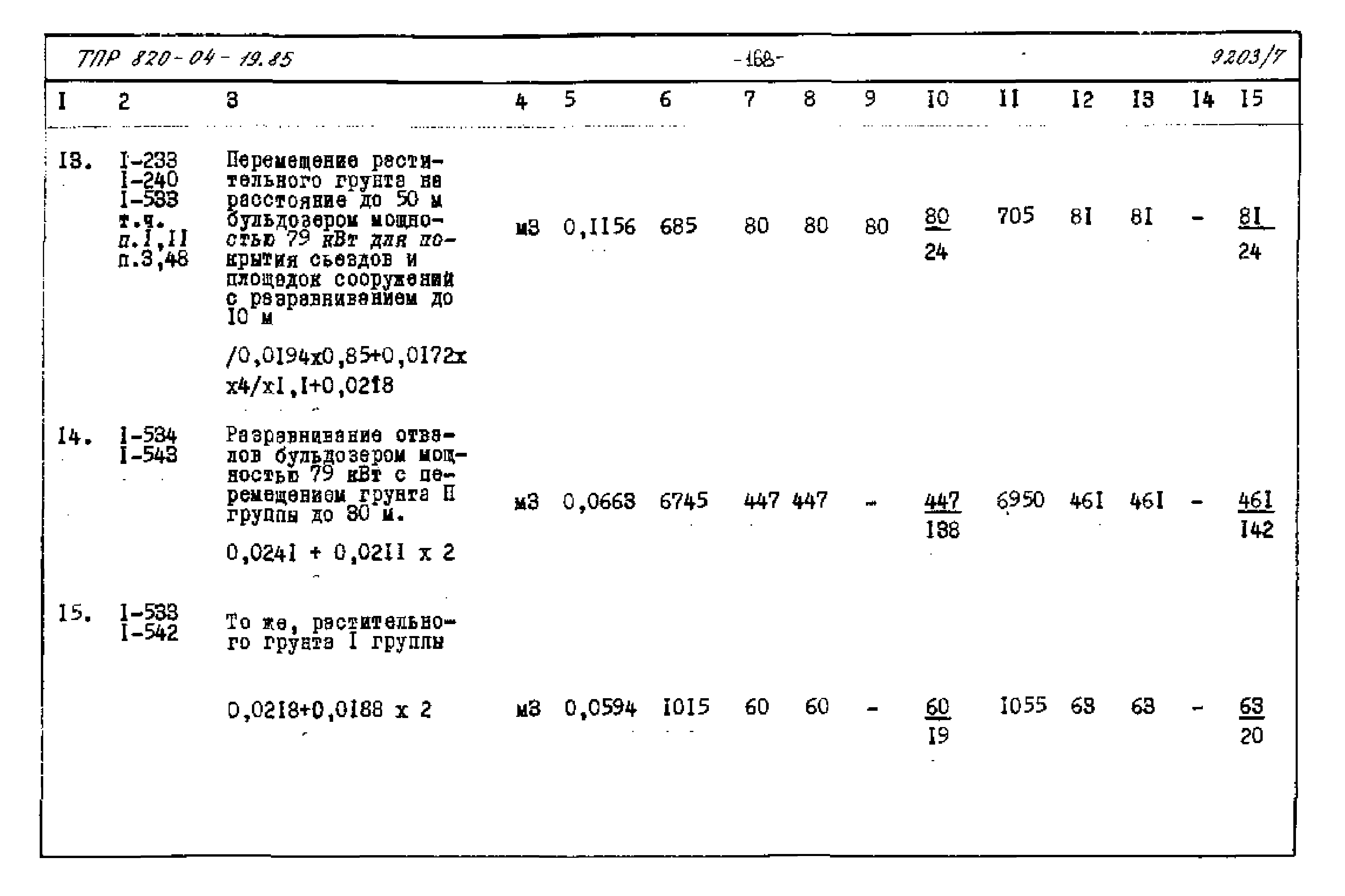 Типовые проектные решения 820-04-19.85