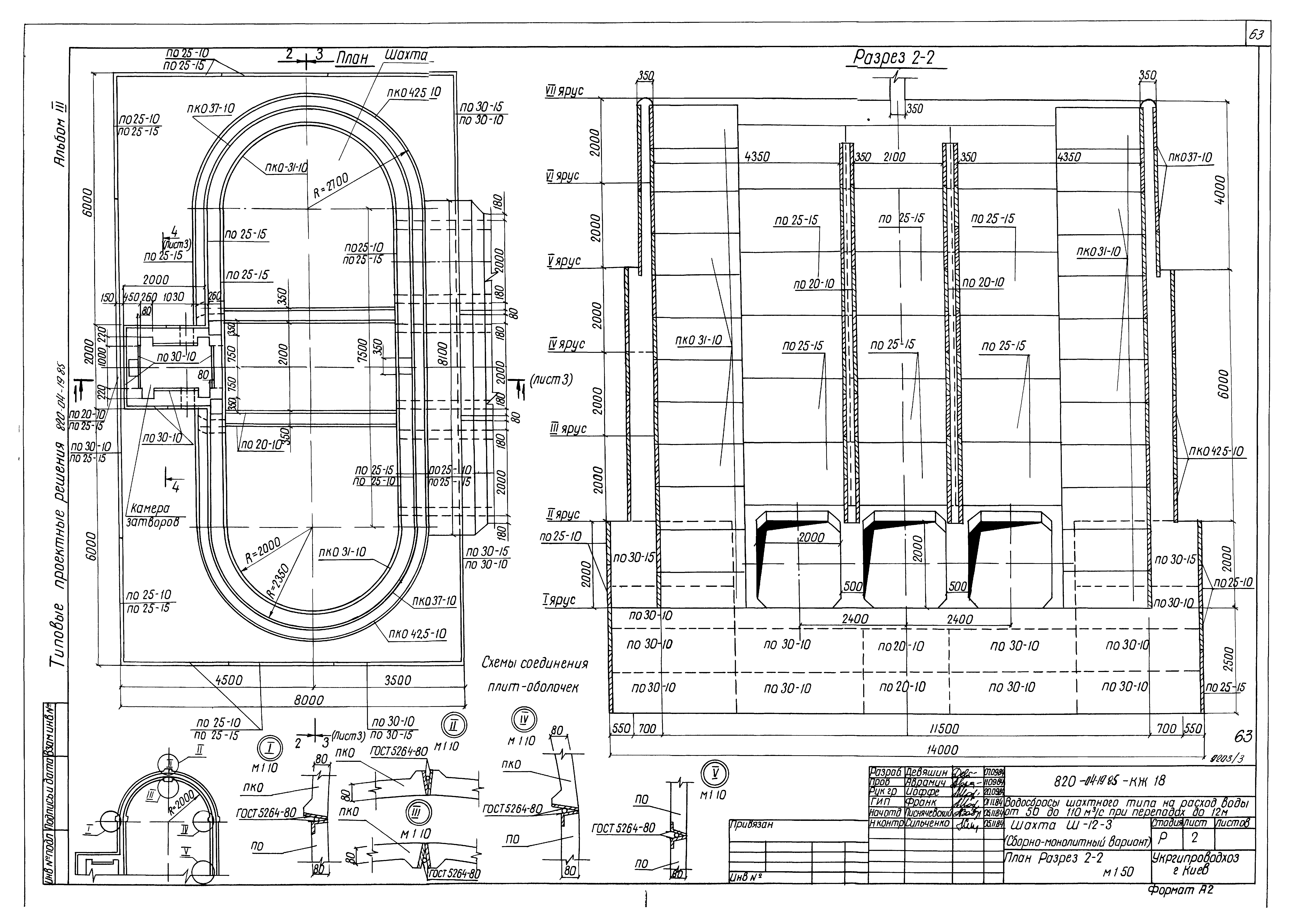 Типовые проектные решения 820-04-19.85