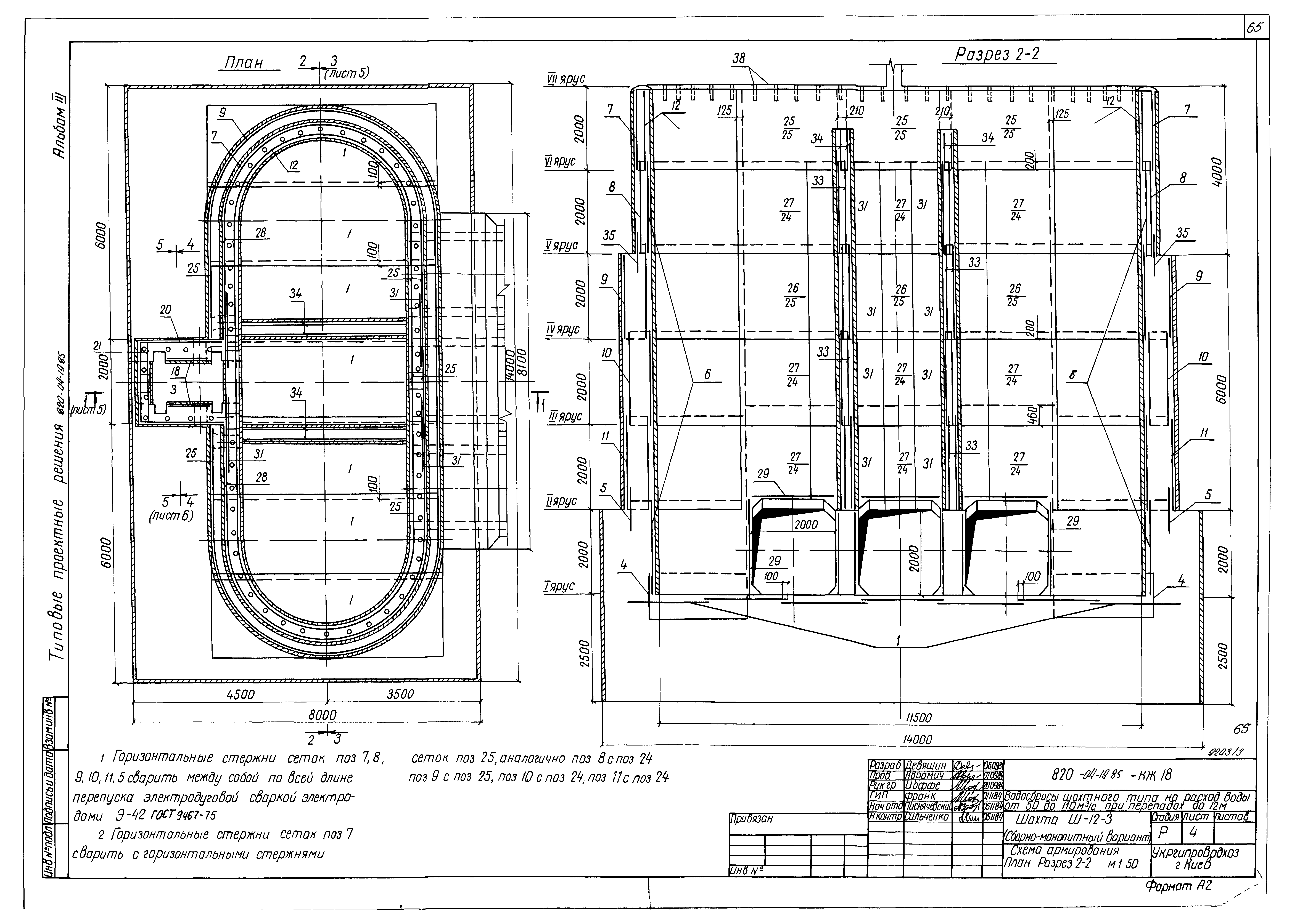Типовые проектные решения 820-04-19.85
