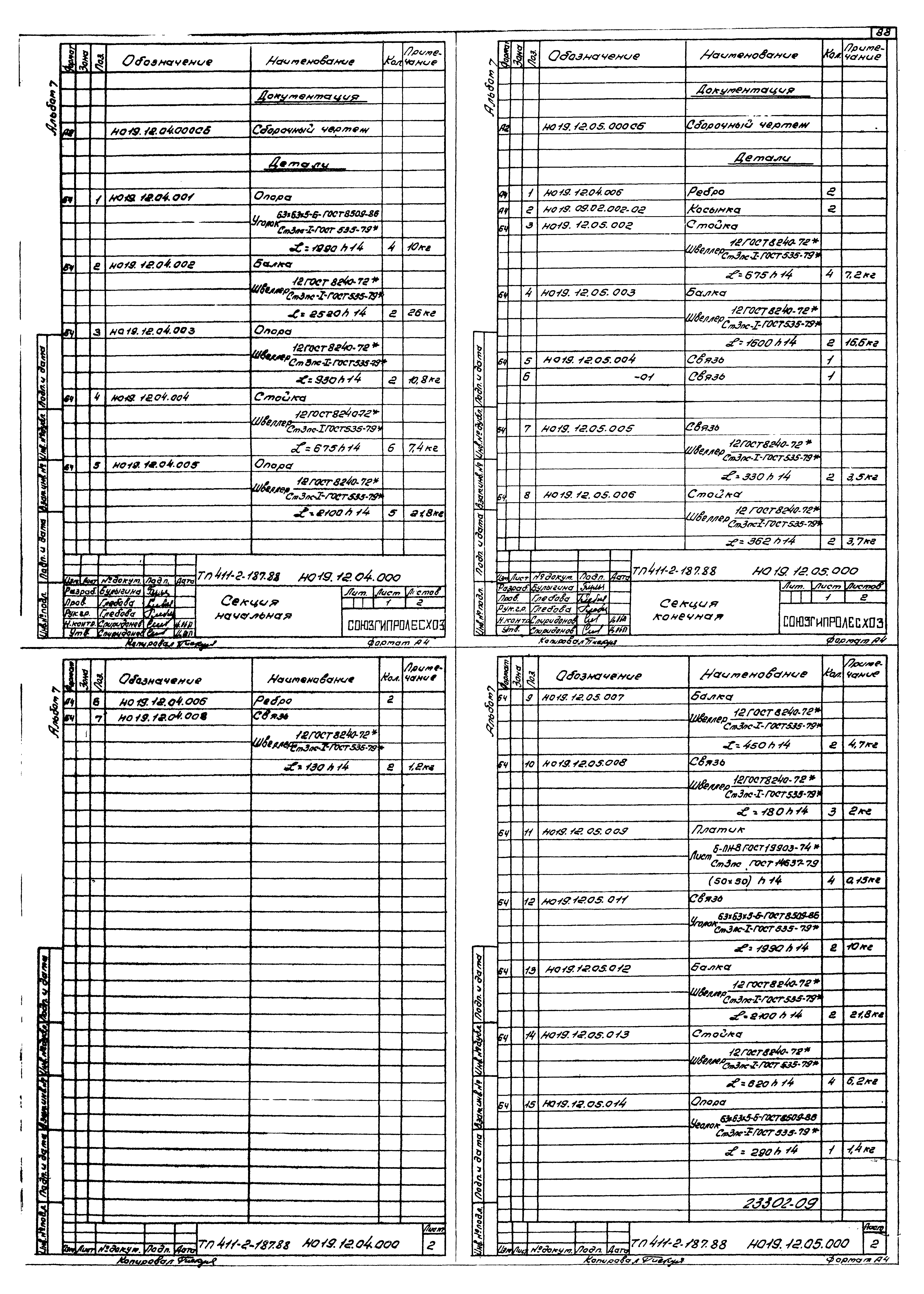 Типовой проект 411-2-187.88
