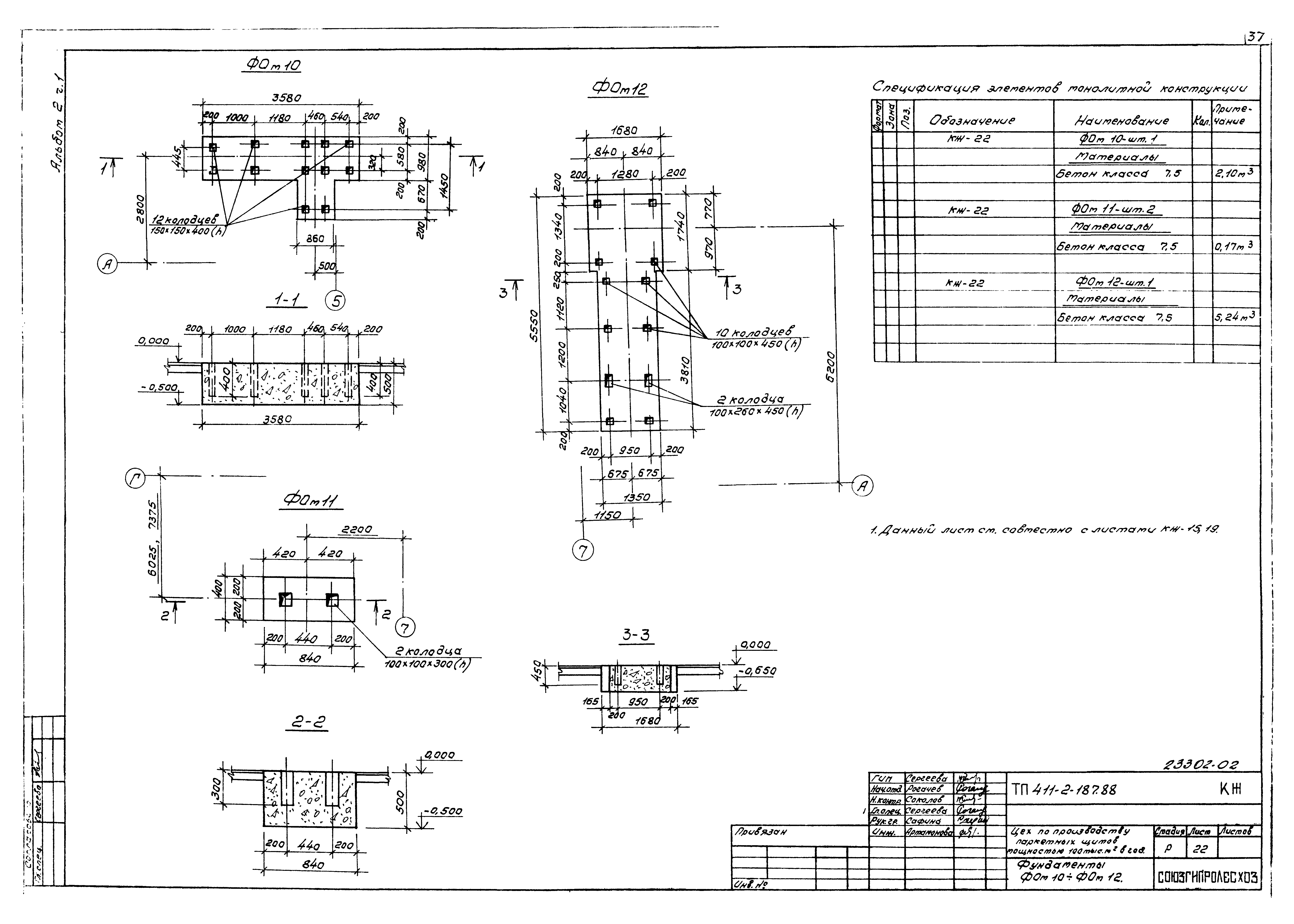 Типовой проект 411-2-187.88