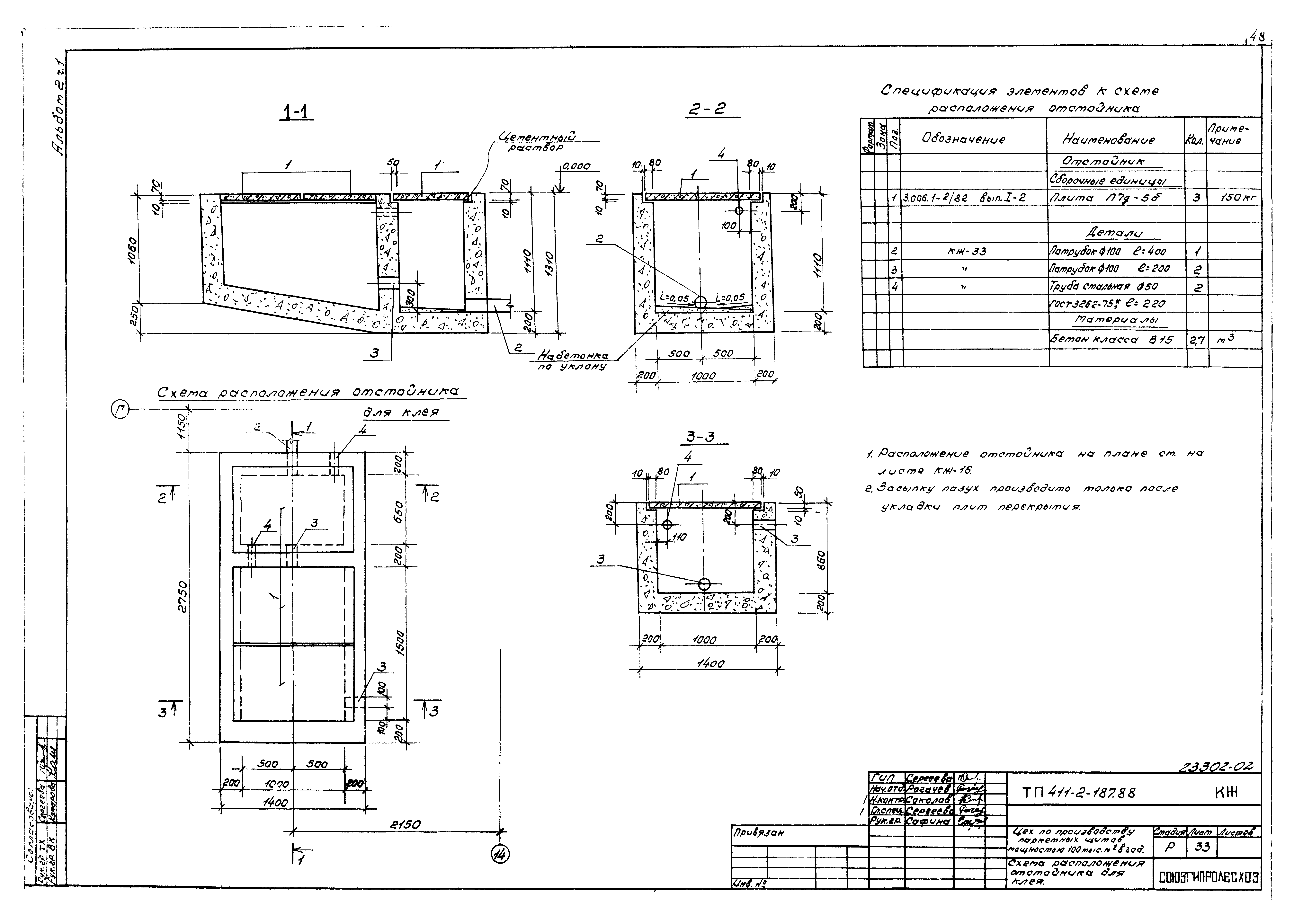 Типовой проект 411-2-187.88