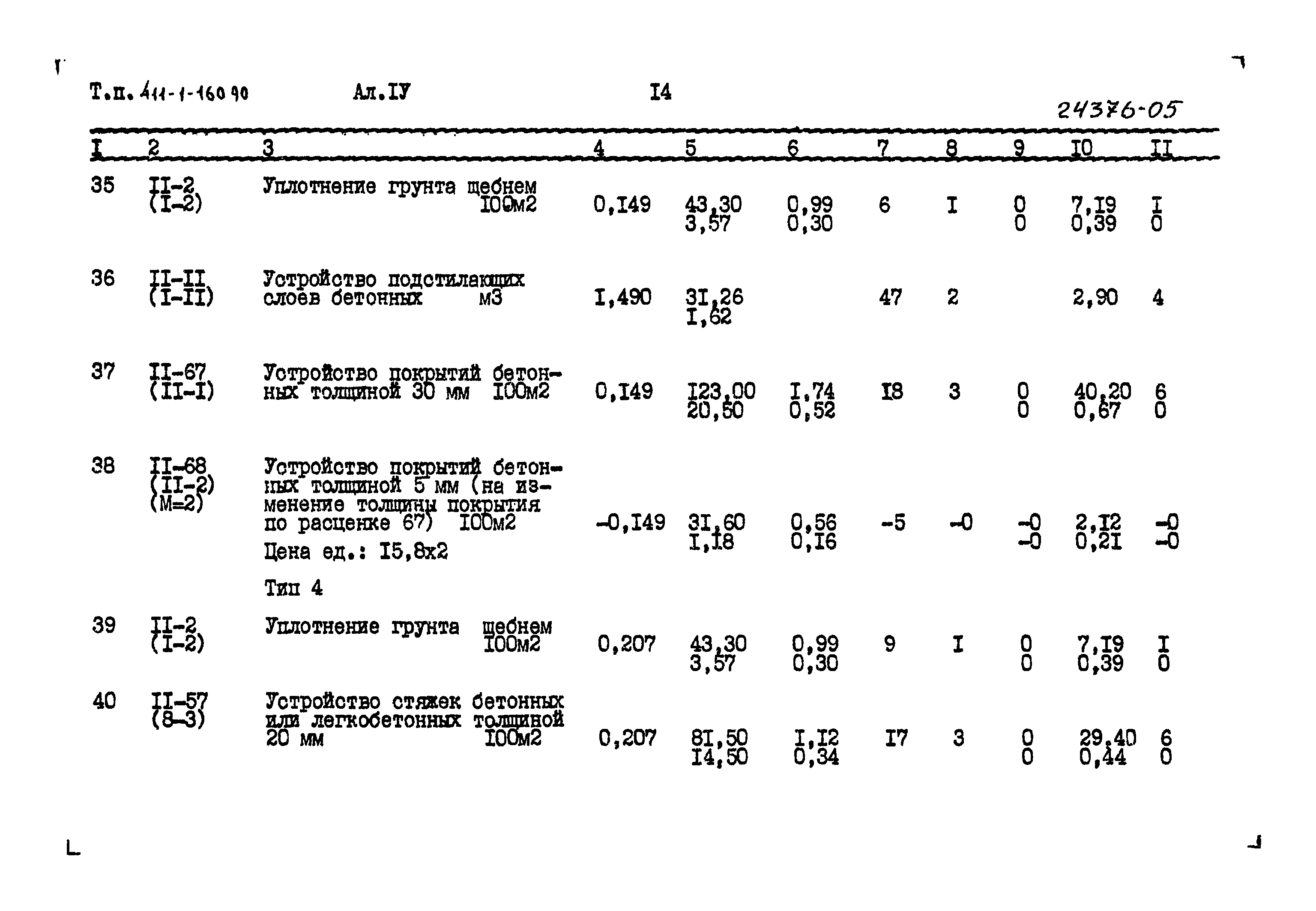 Типовой проект 411-1-160.90