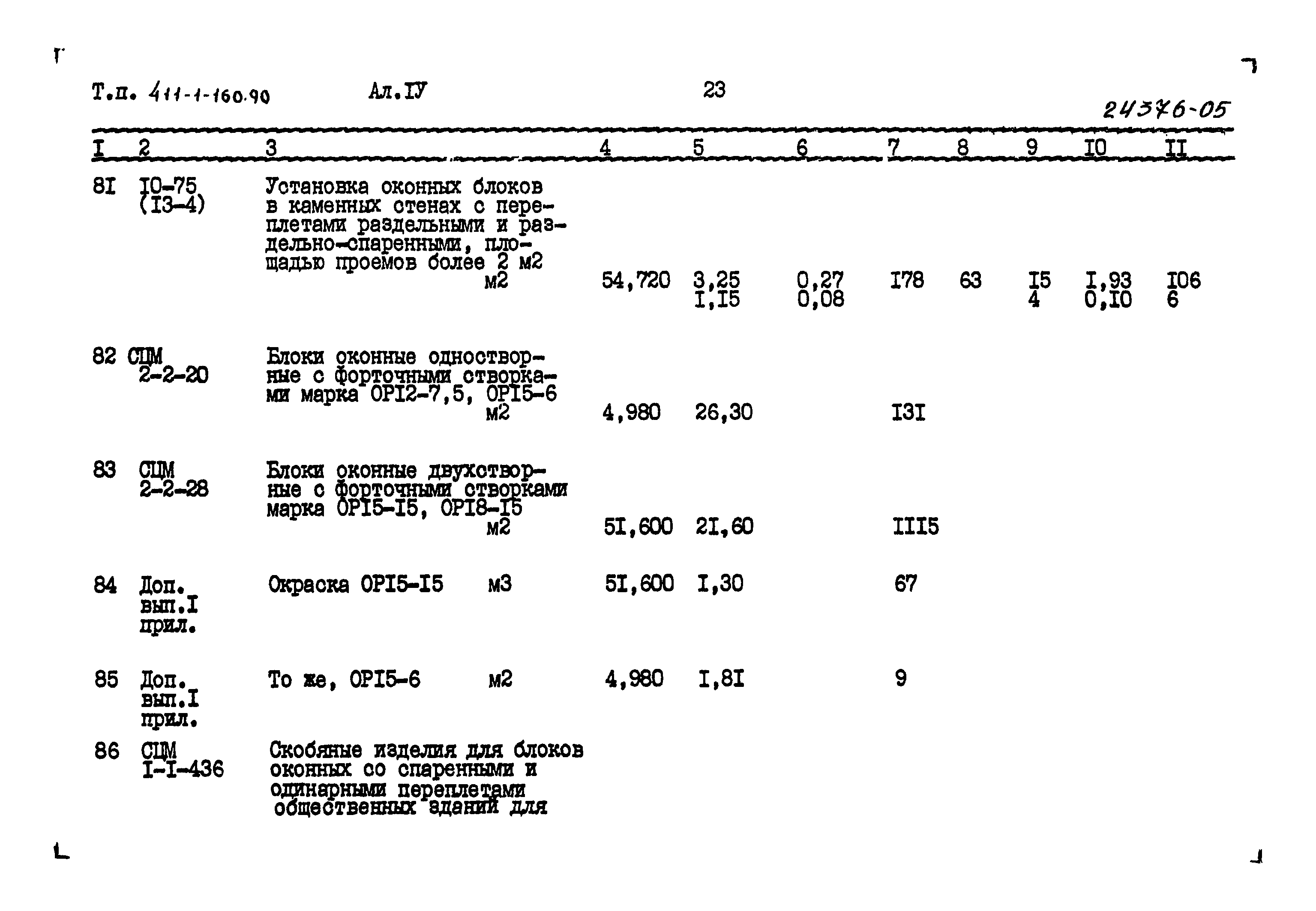 Типовой проект 411-1-160.90