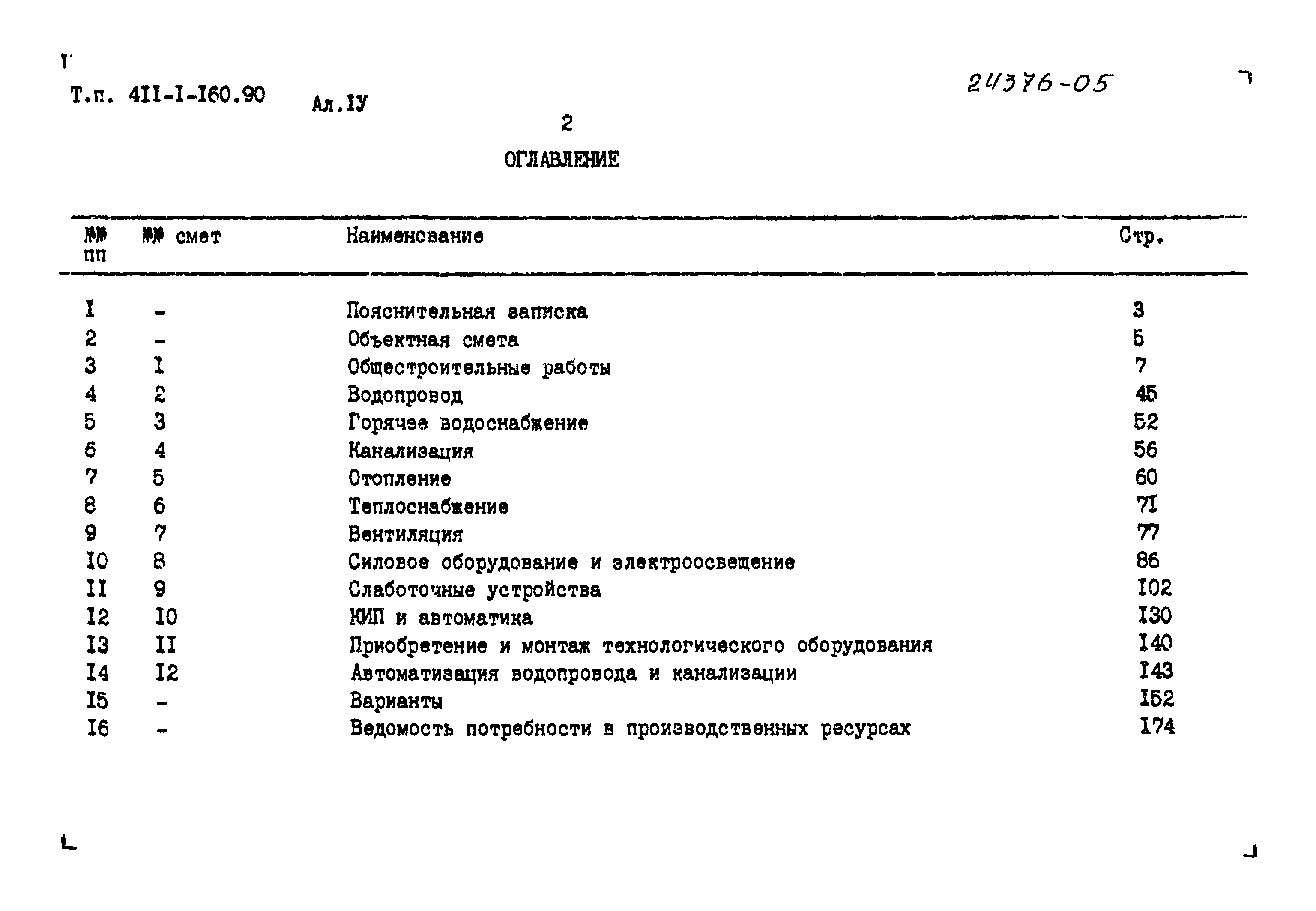 Типовой проект 411-1-160.90