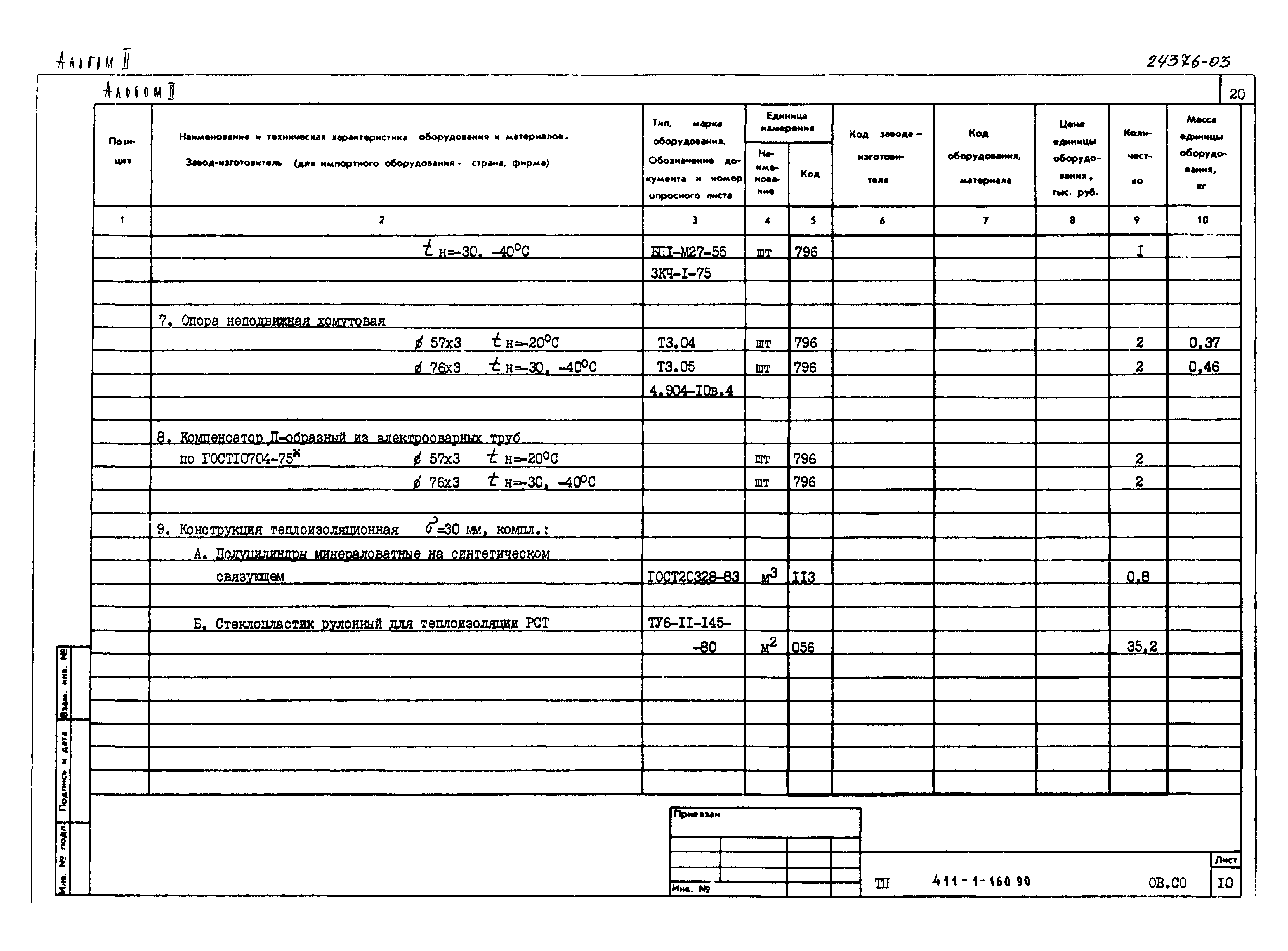 Типовой проект 411-1-160.90
