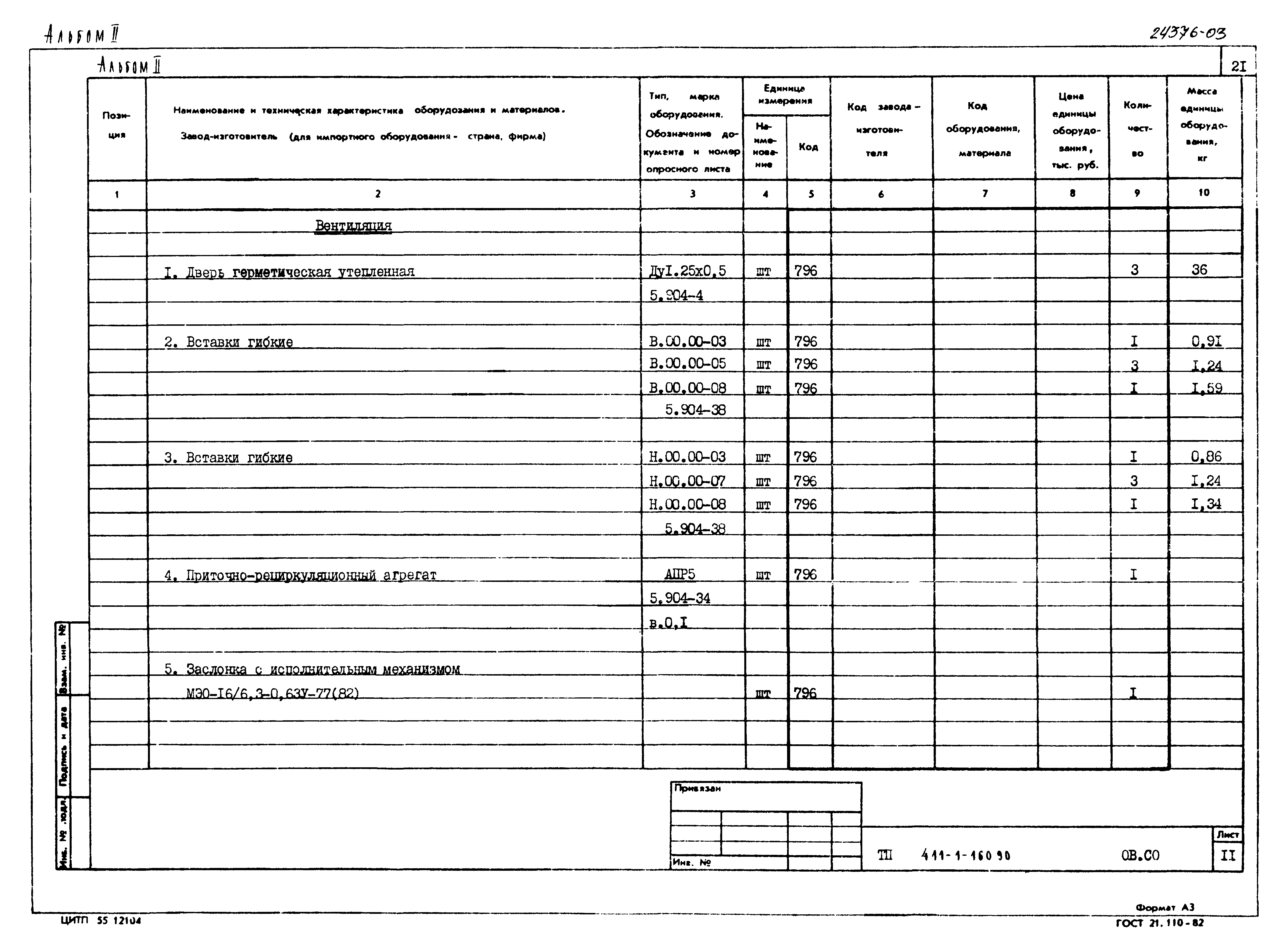 Типовой проект 411-1-160.90