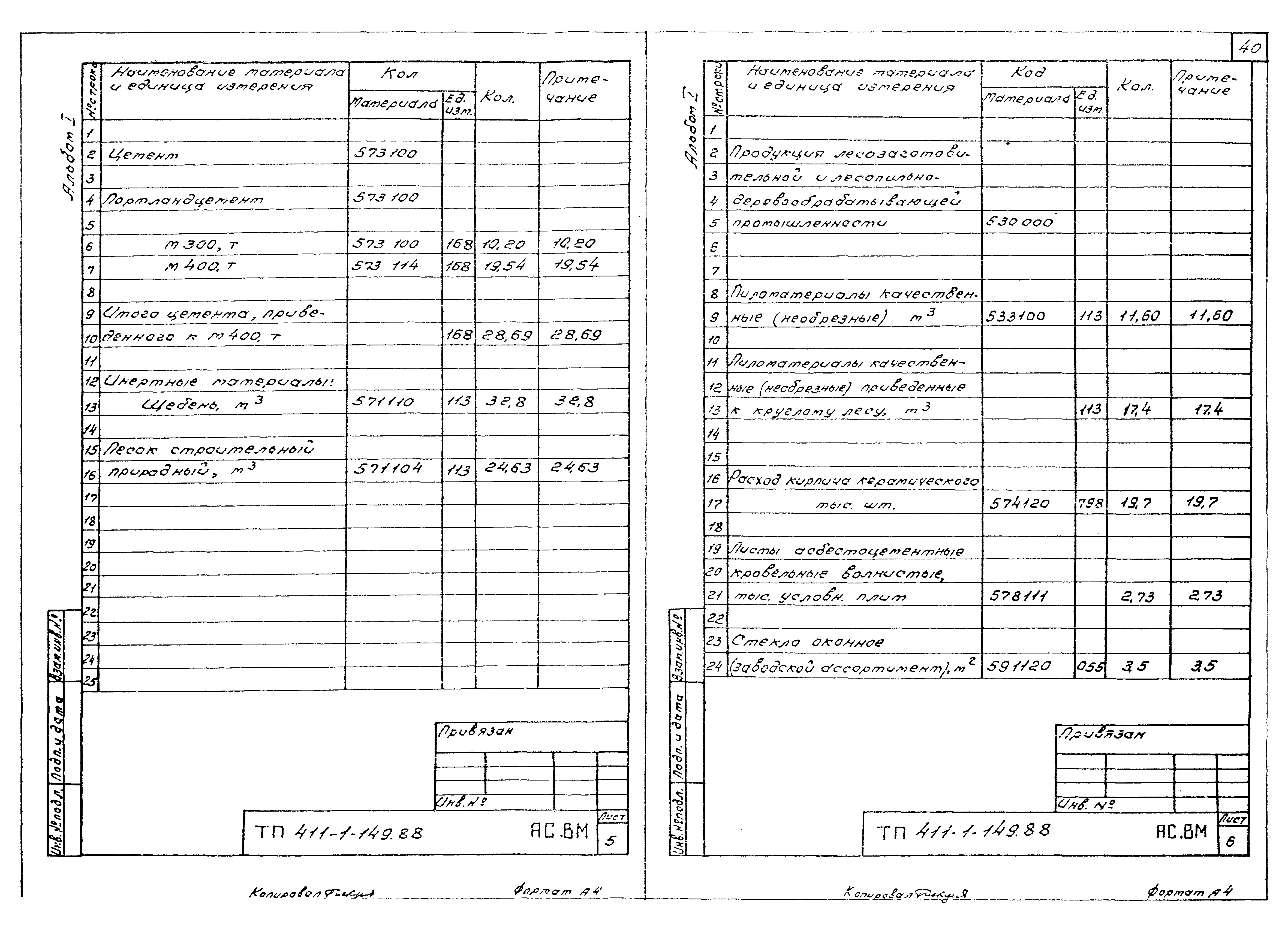Типовой проект 411-1-149.88