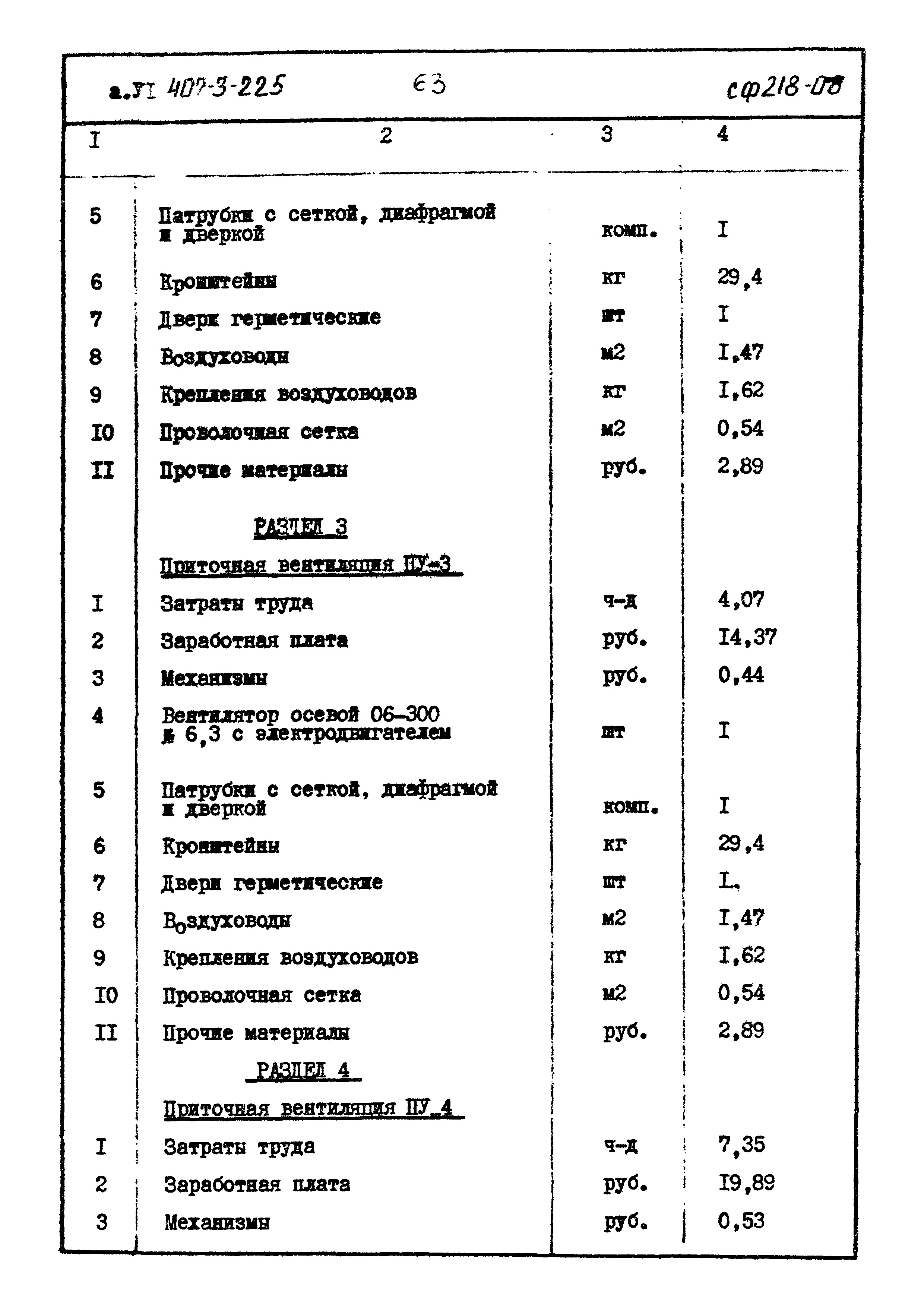 Типовой проект 407-3-225