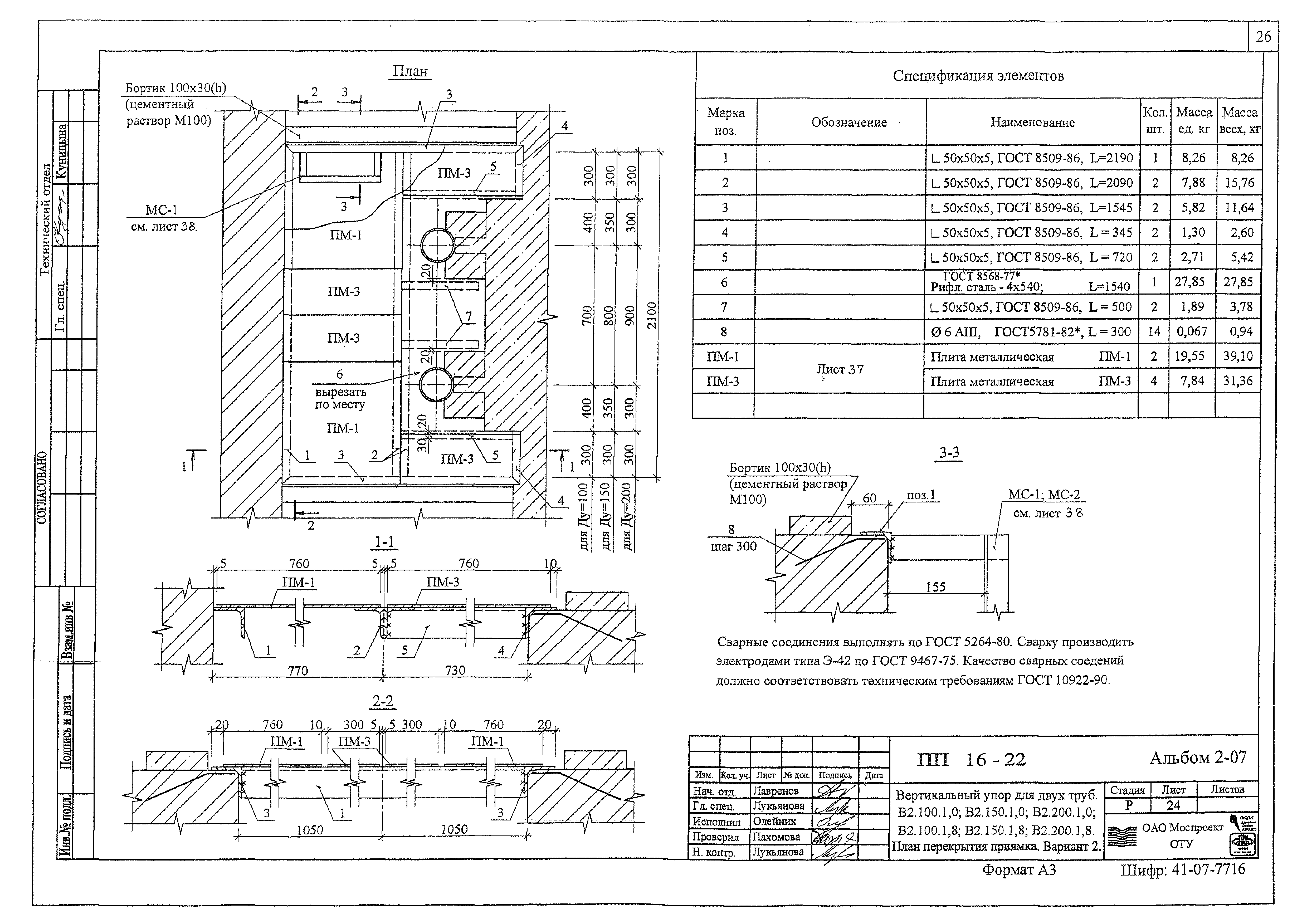 Альбом ПП 16-22