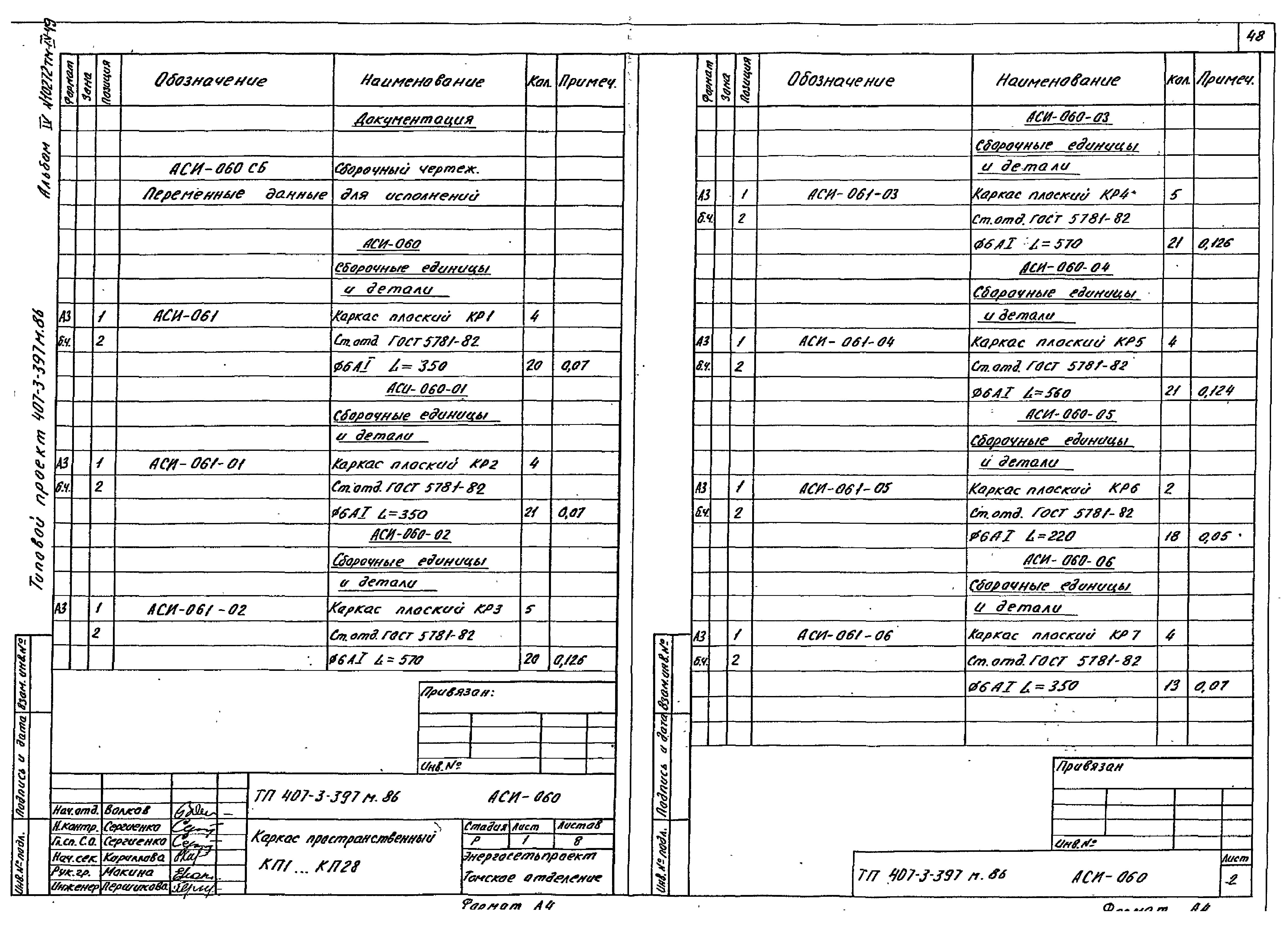Типовой проект 407-3-396м.86