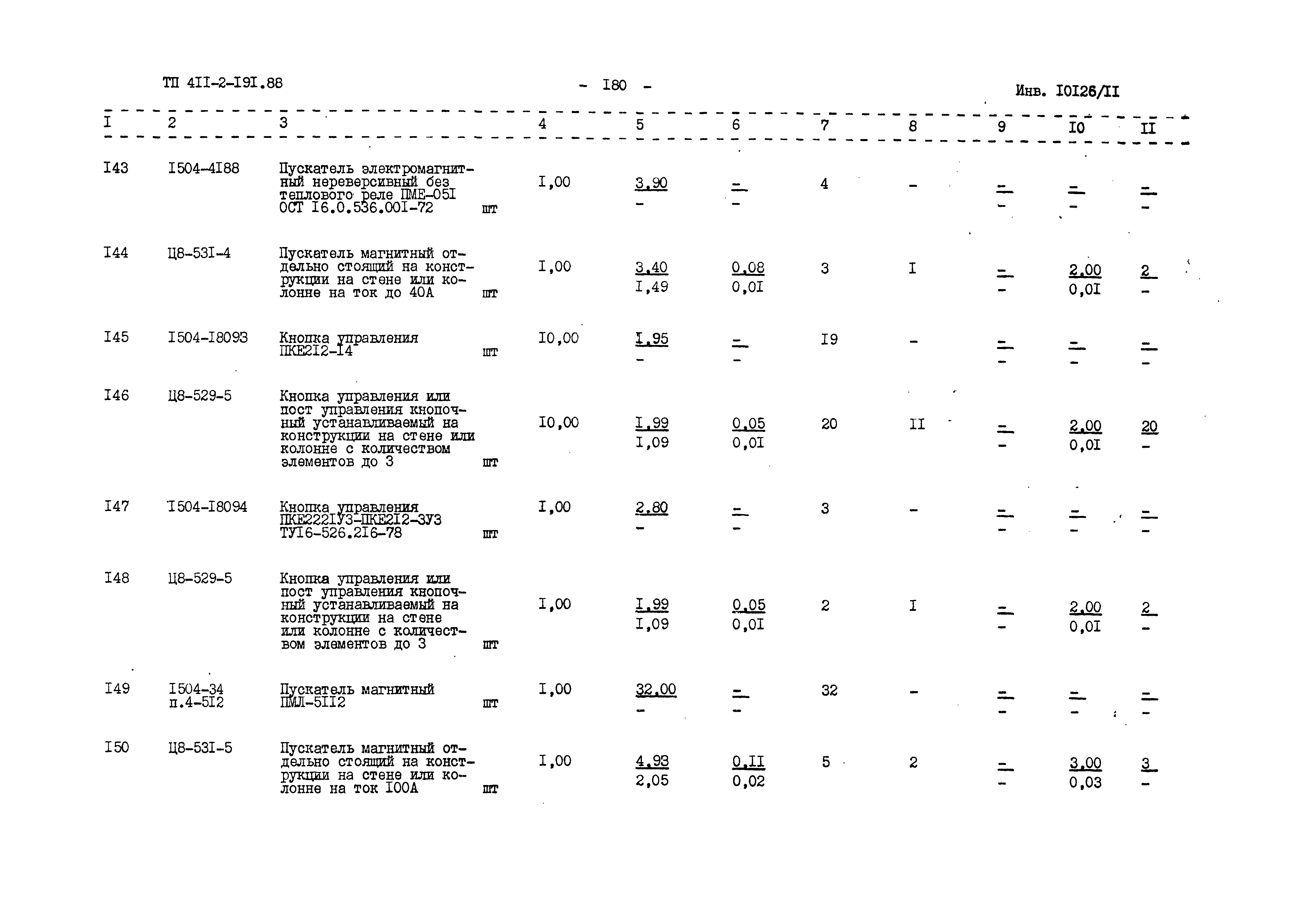 Типовой проект 411-2-191.88
