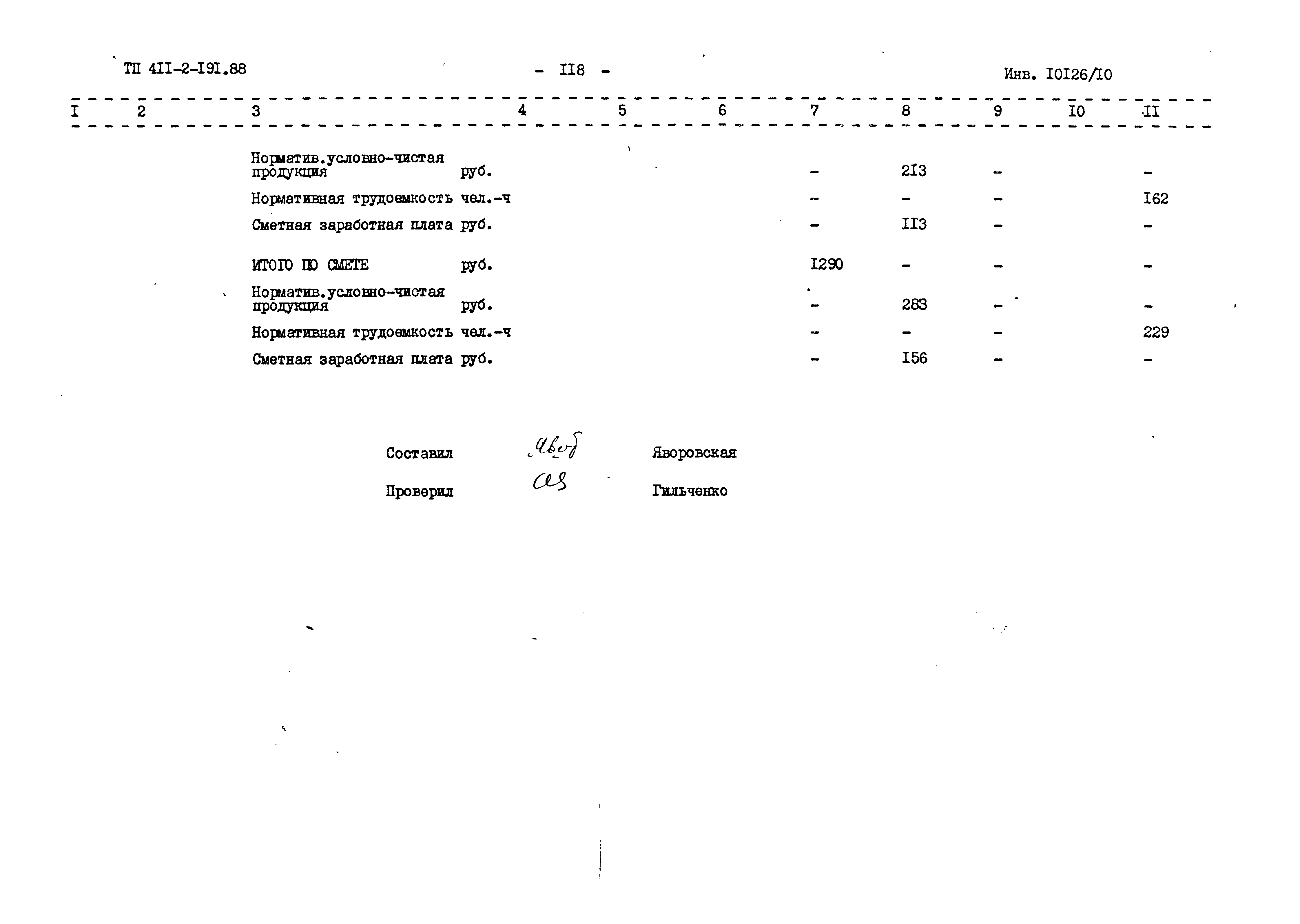 Типовой проект 411-2-191.88