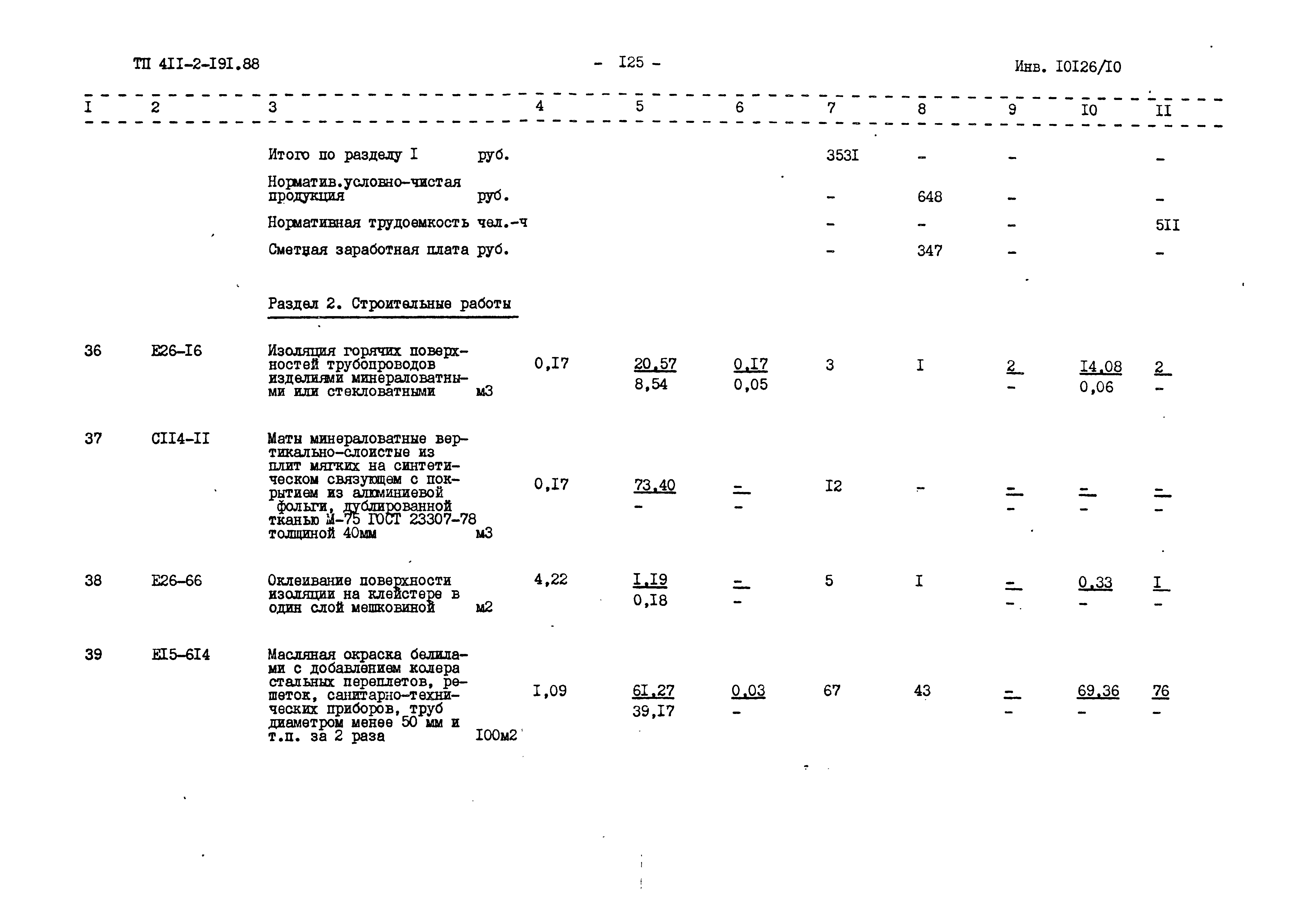 Типовой проект 411-2-191.88