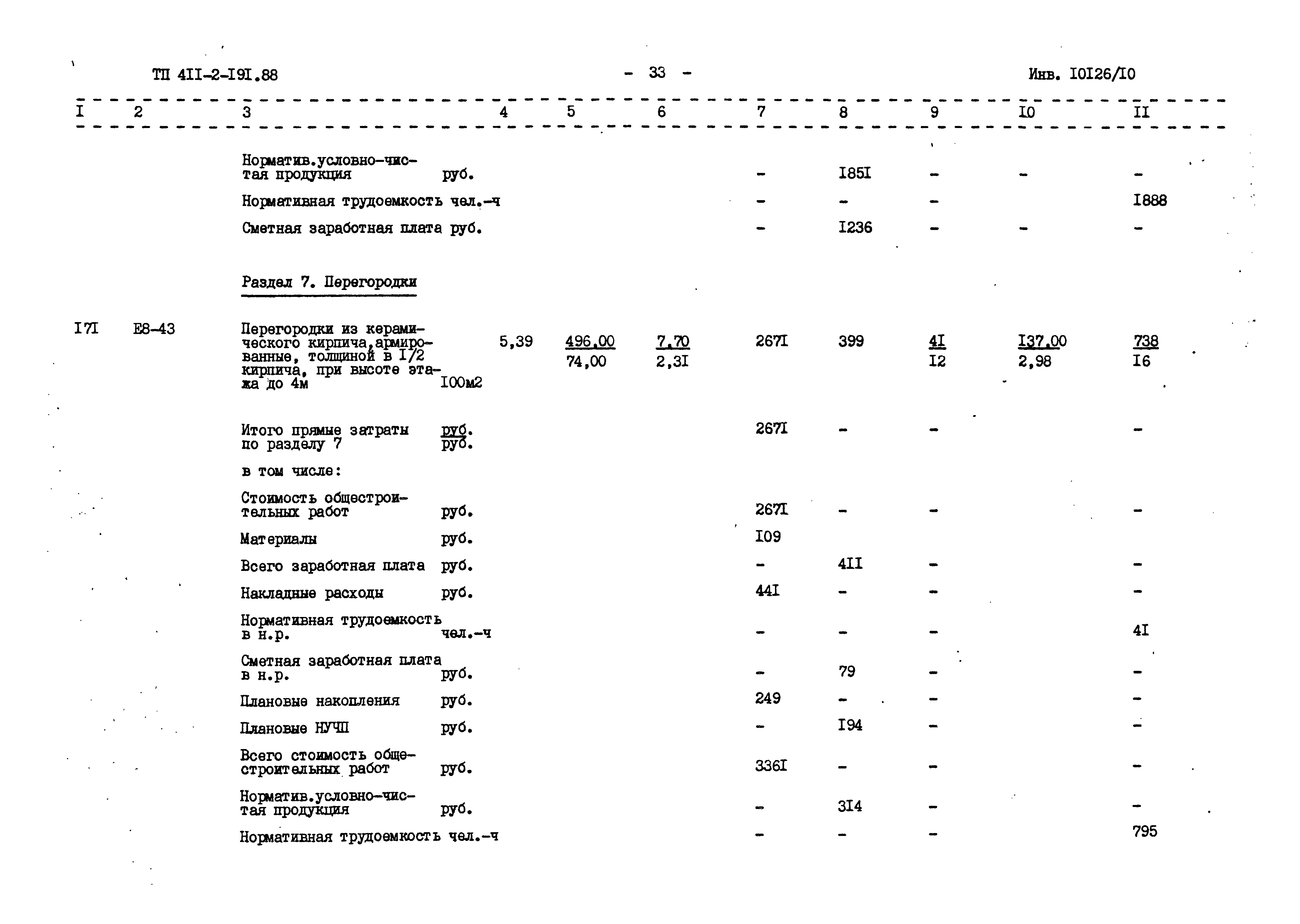 Типовой проект 411-2-191.88