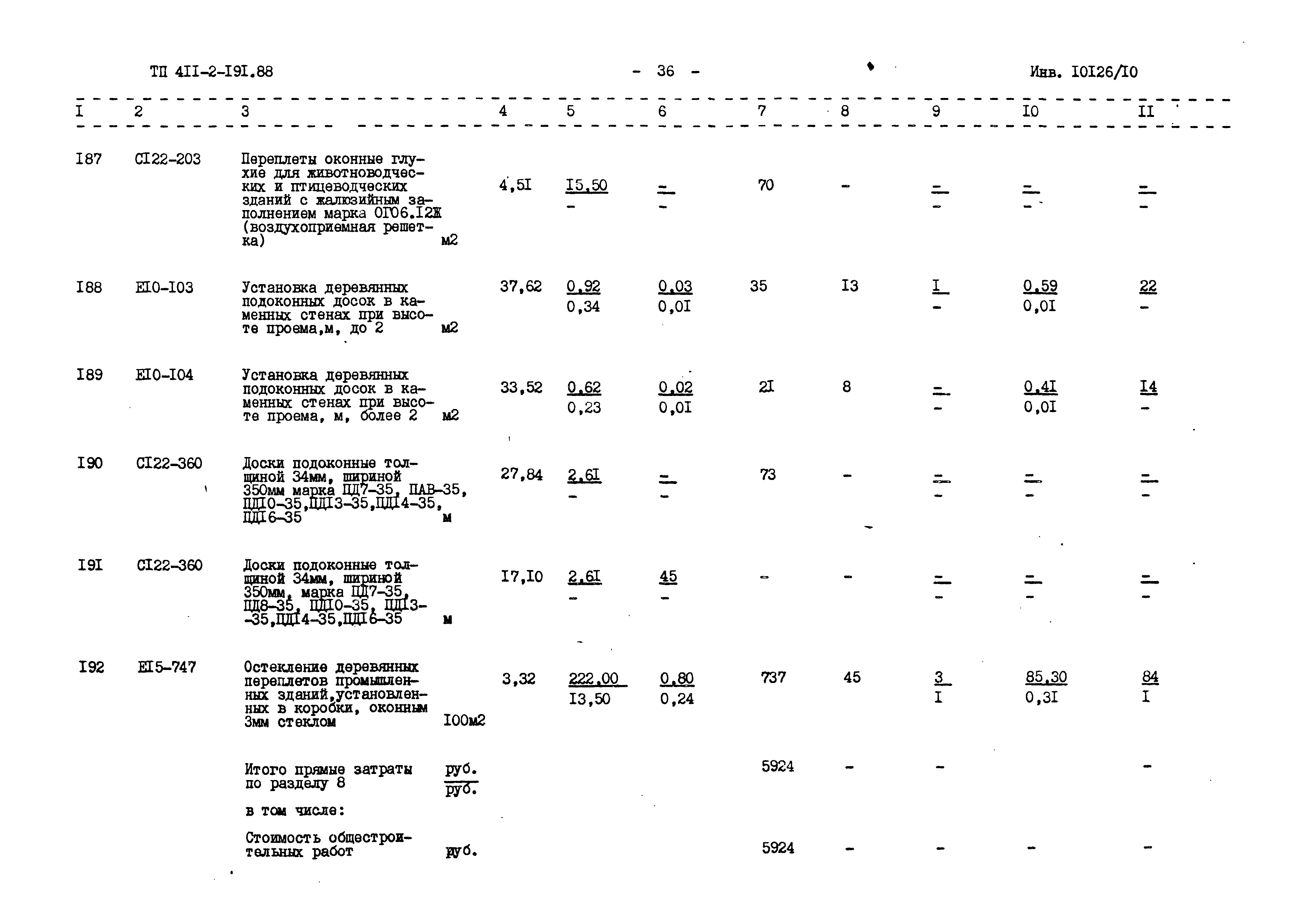 Типовой проект 411-2-191.88
