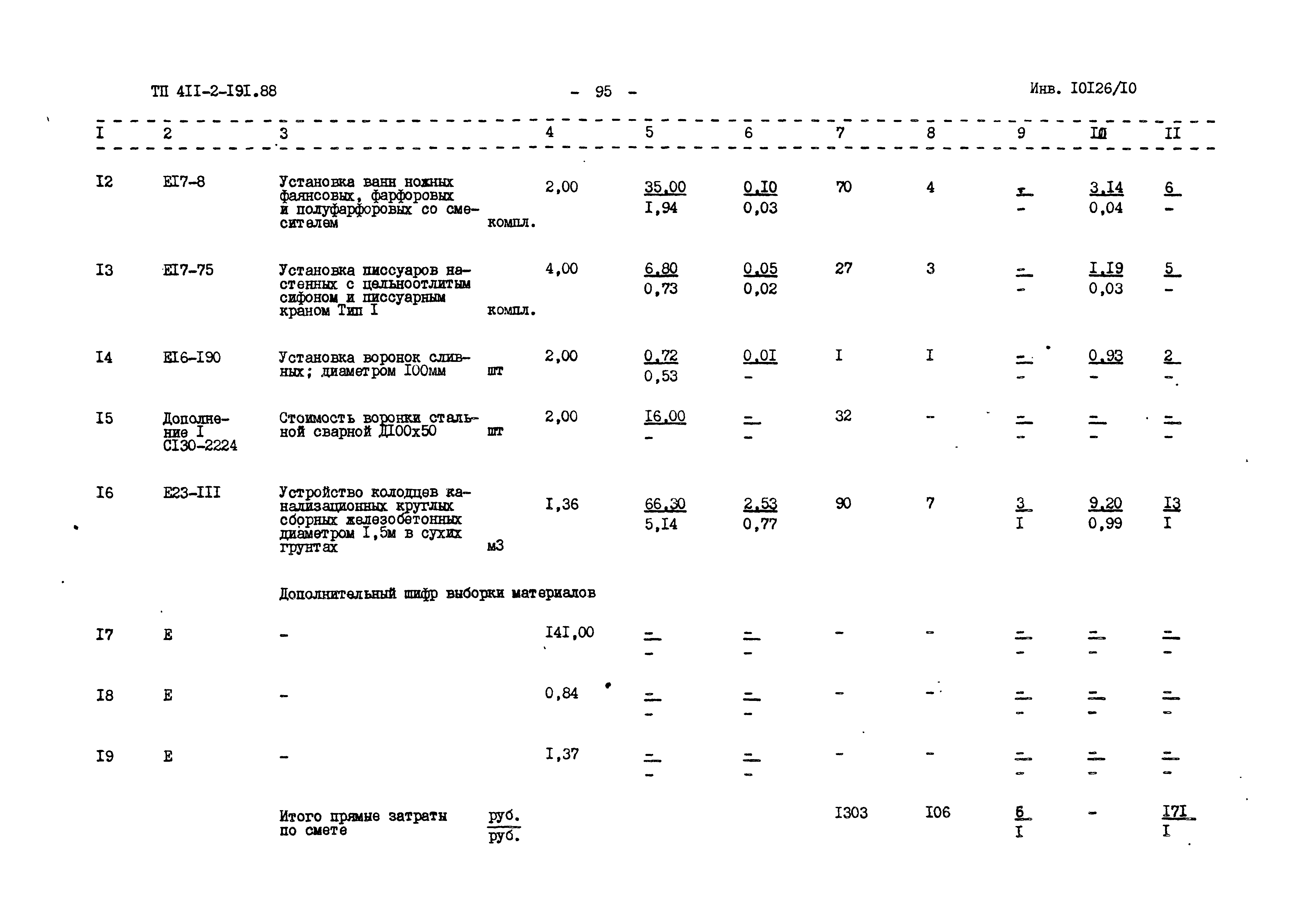 Типовой проект 411-2-191.88