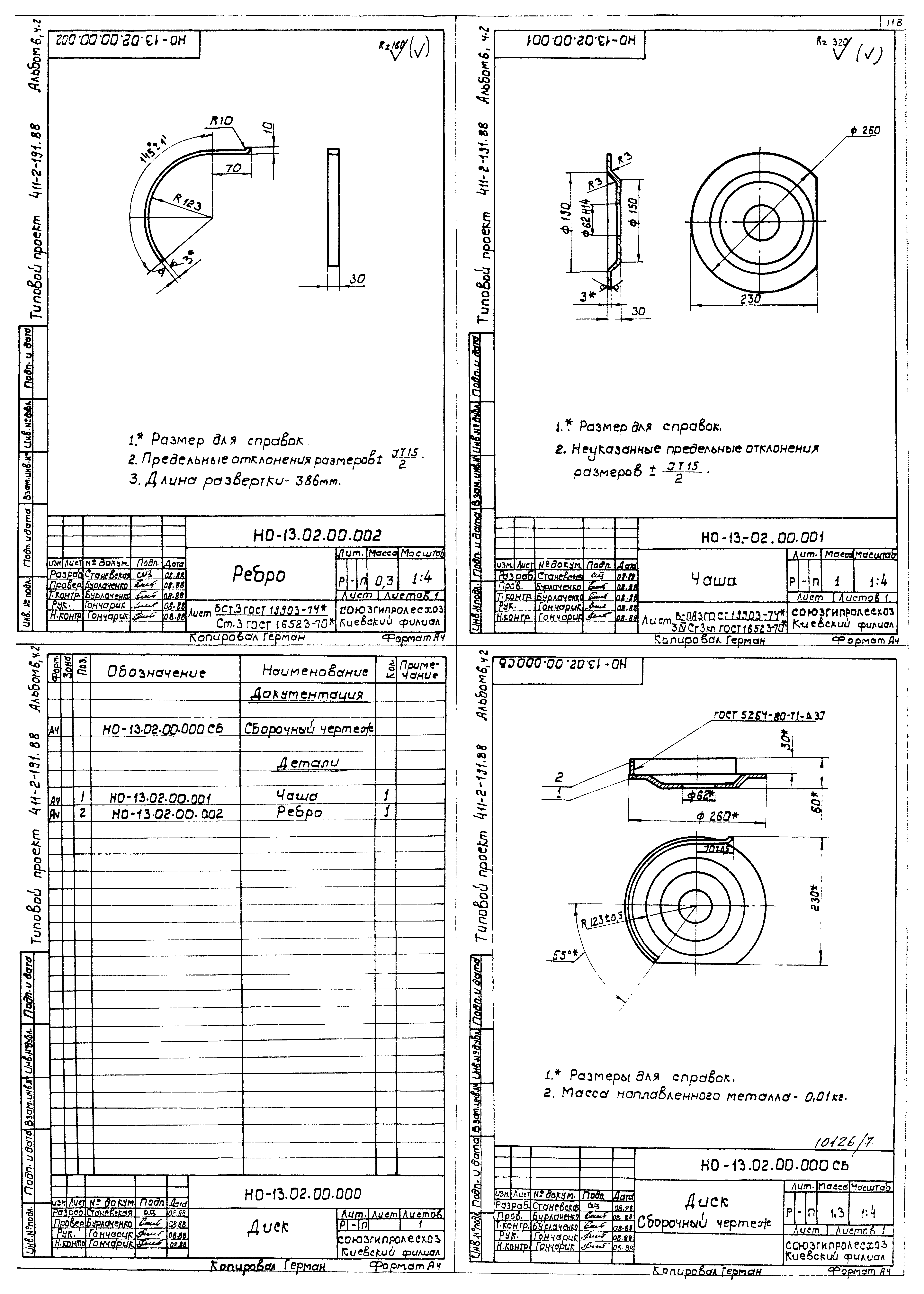 Типовой проект 411-2-191.88