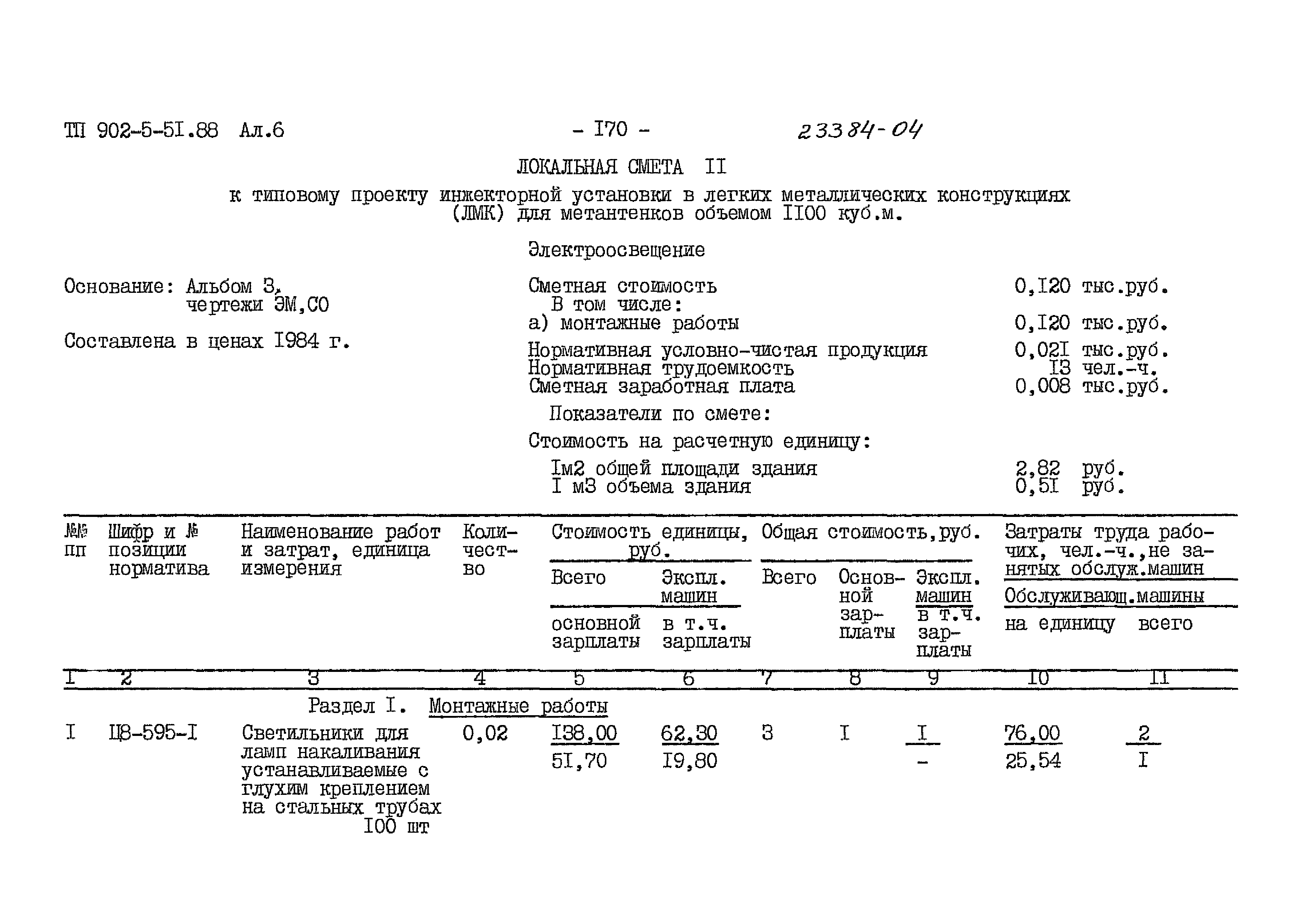 Типовой проект 902-5-51.88