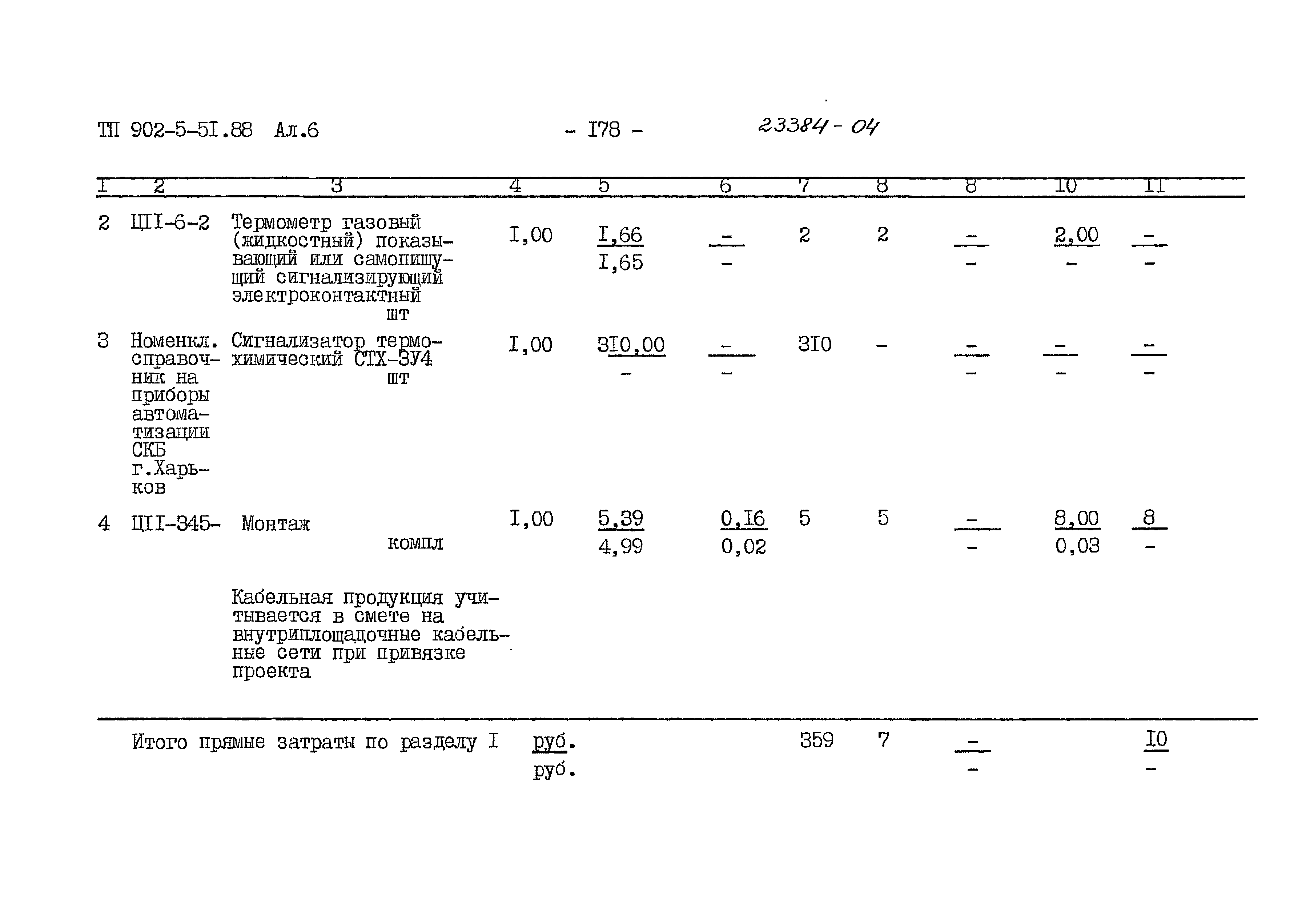 Типовой проект 902-5-51.88