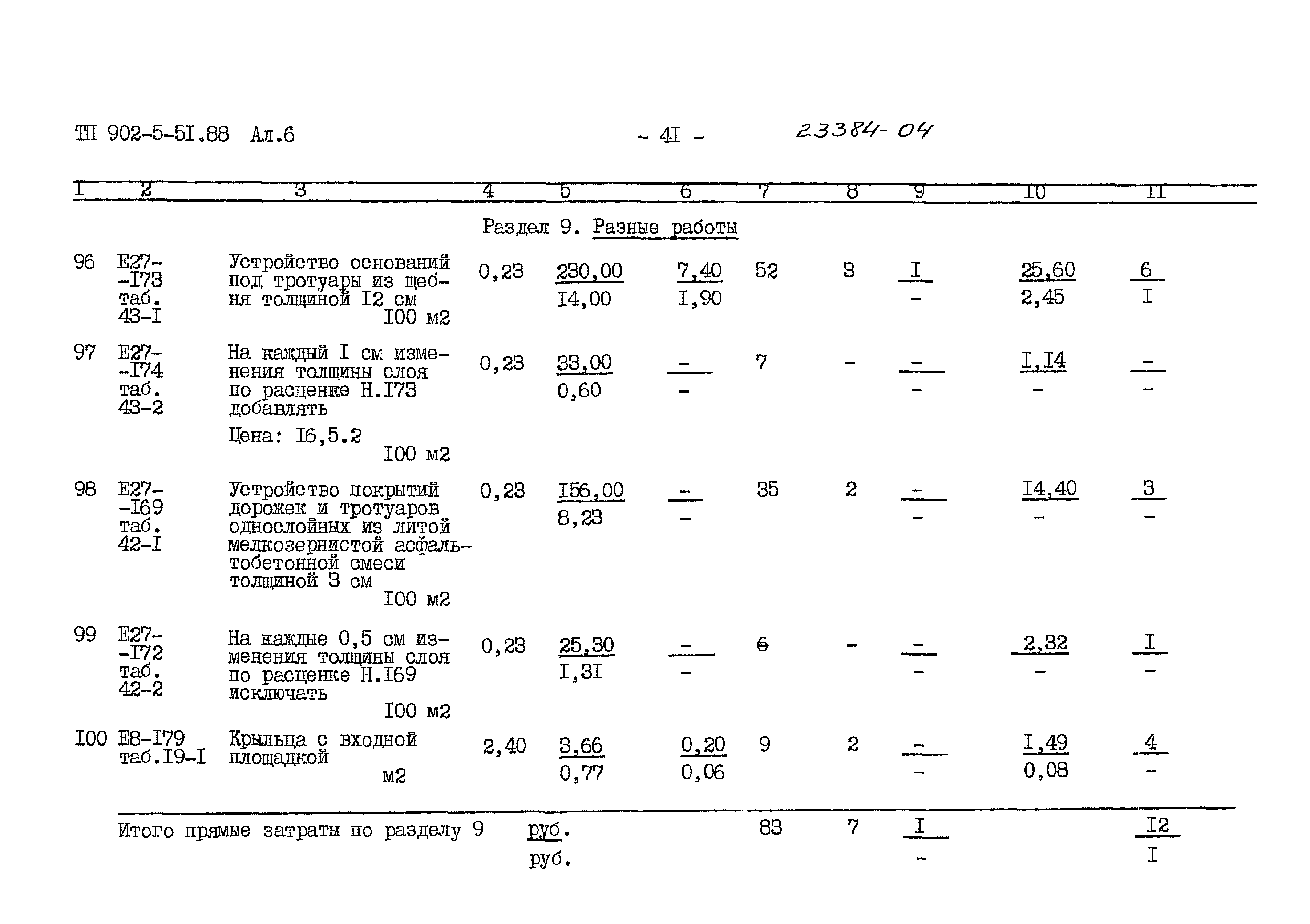 Типовой проект 902-5-51.88