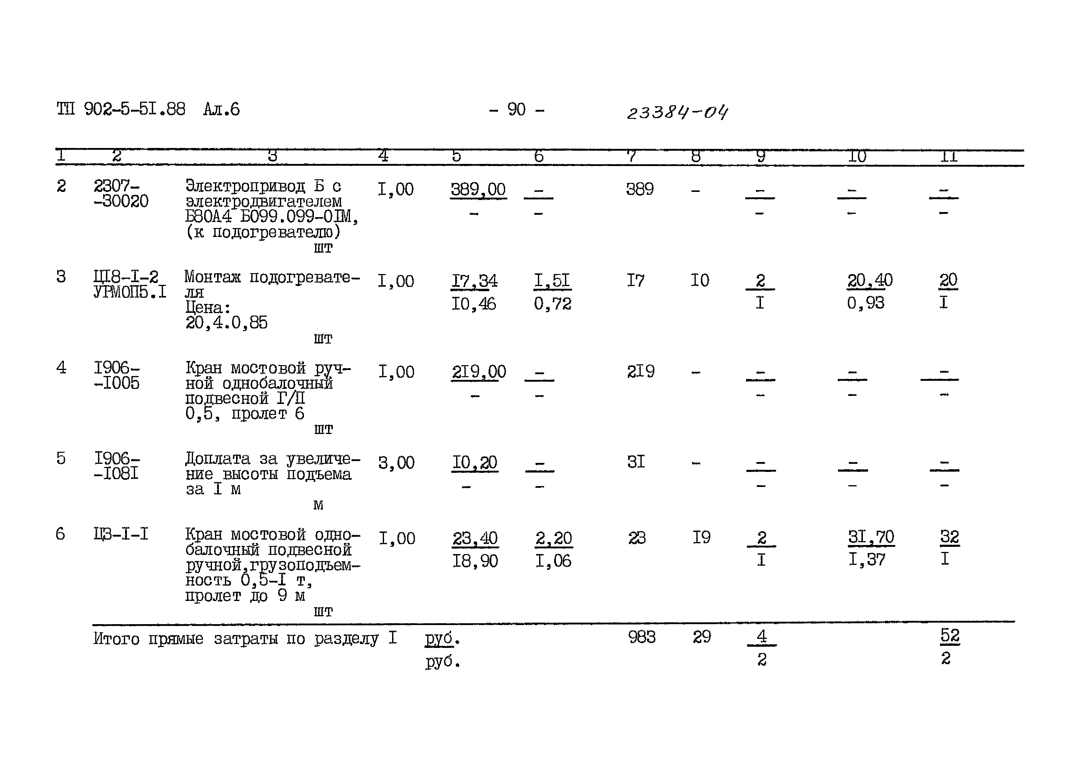 Типовой проект 902-5-51.88