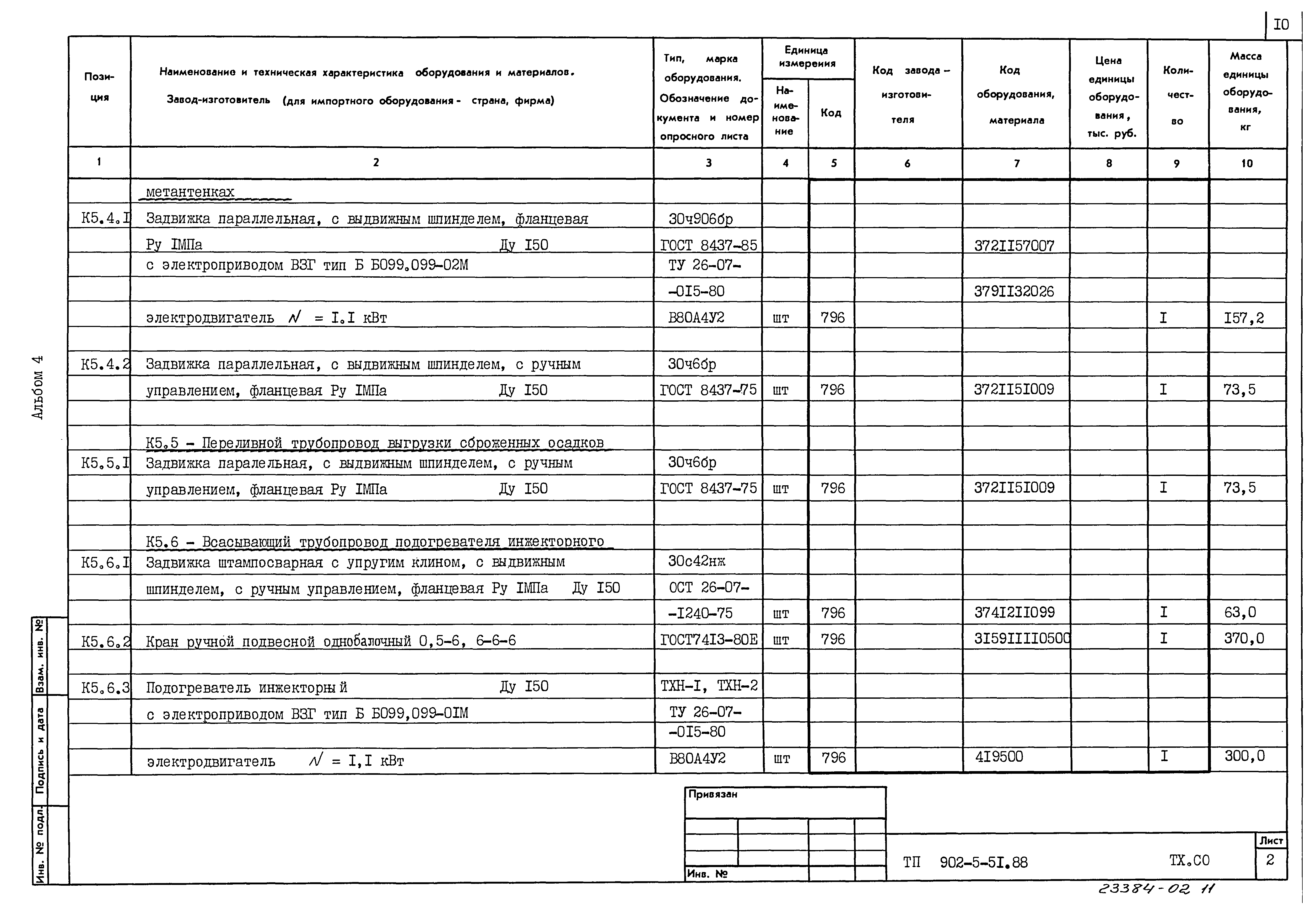 Типовой проект 902-5-51.88