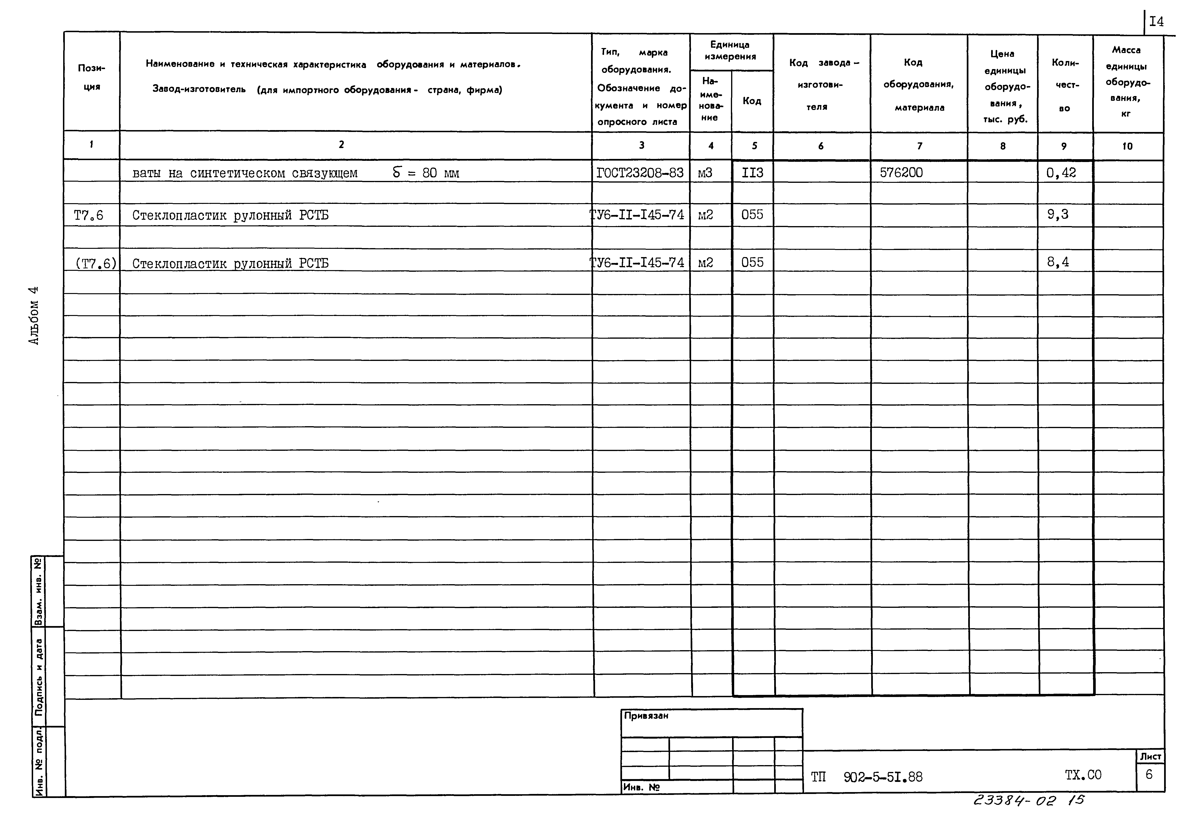 Типовой проект 902-5-51.88