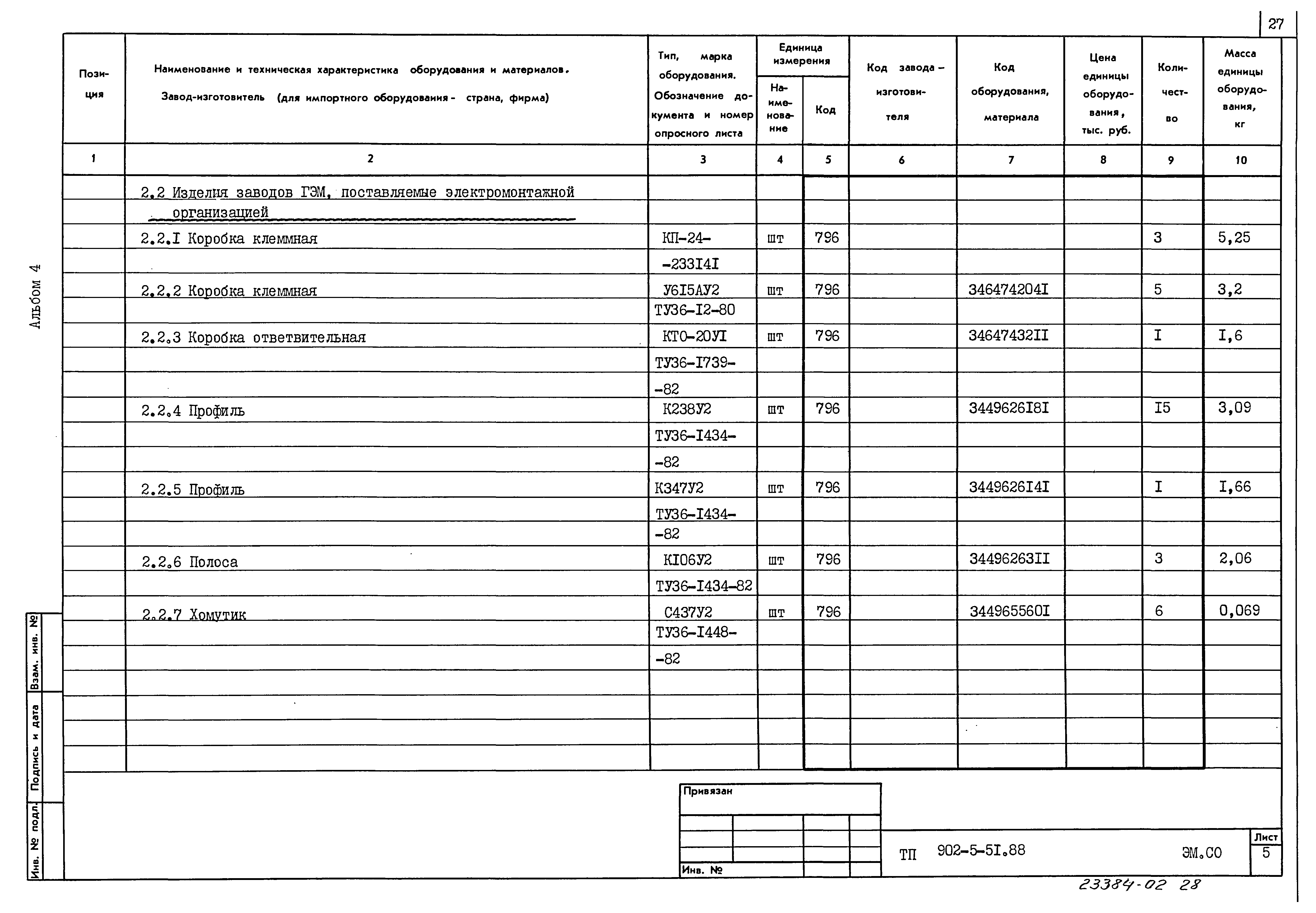 Типовой проект 902-5-51.88