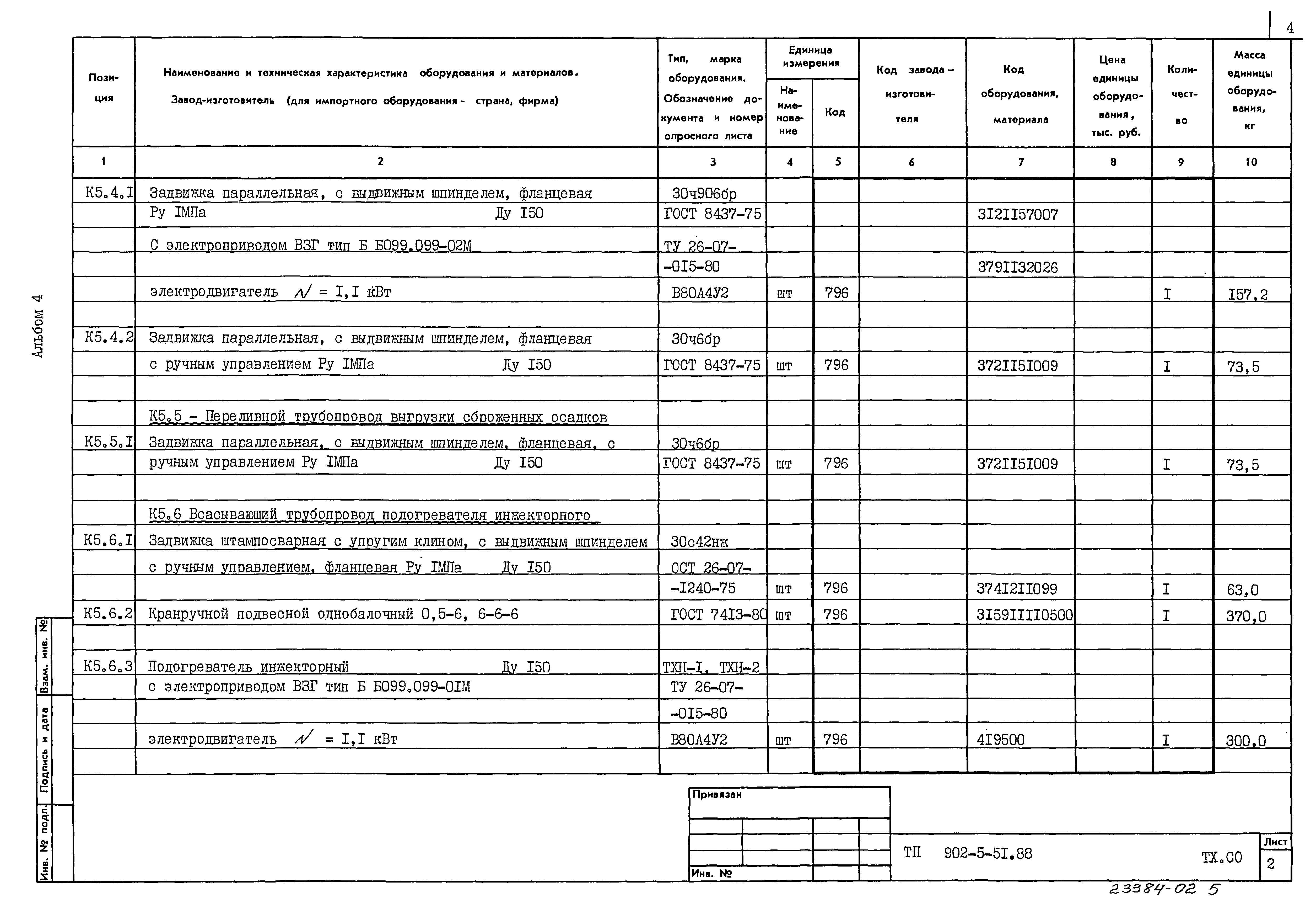 Типовой проект 902-5-51.88