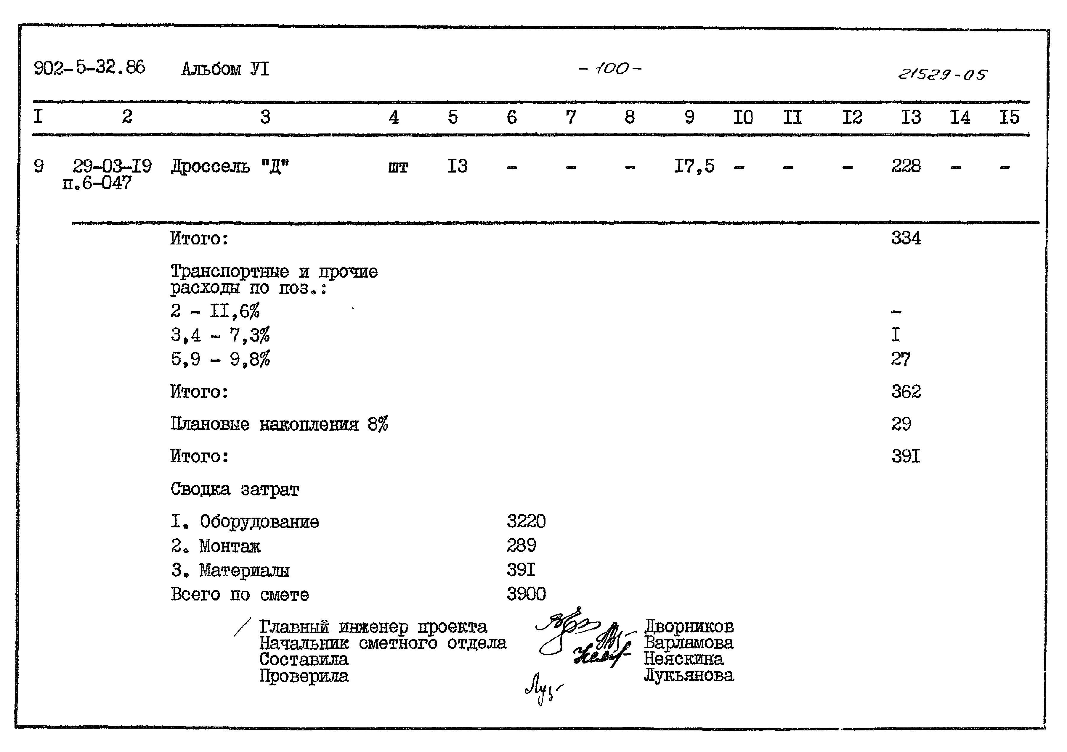 Типовой проект 902-5-32.86