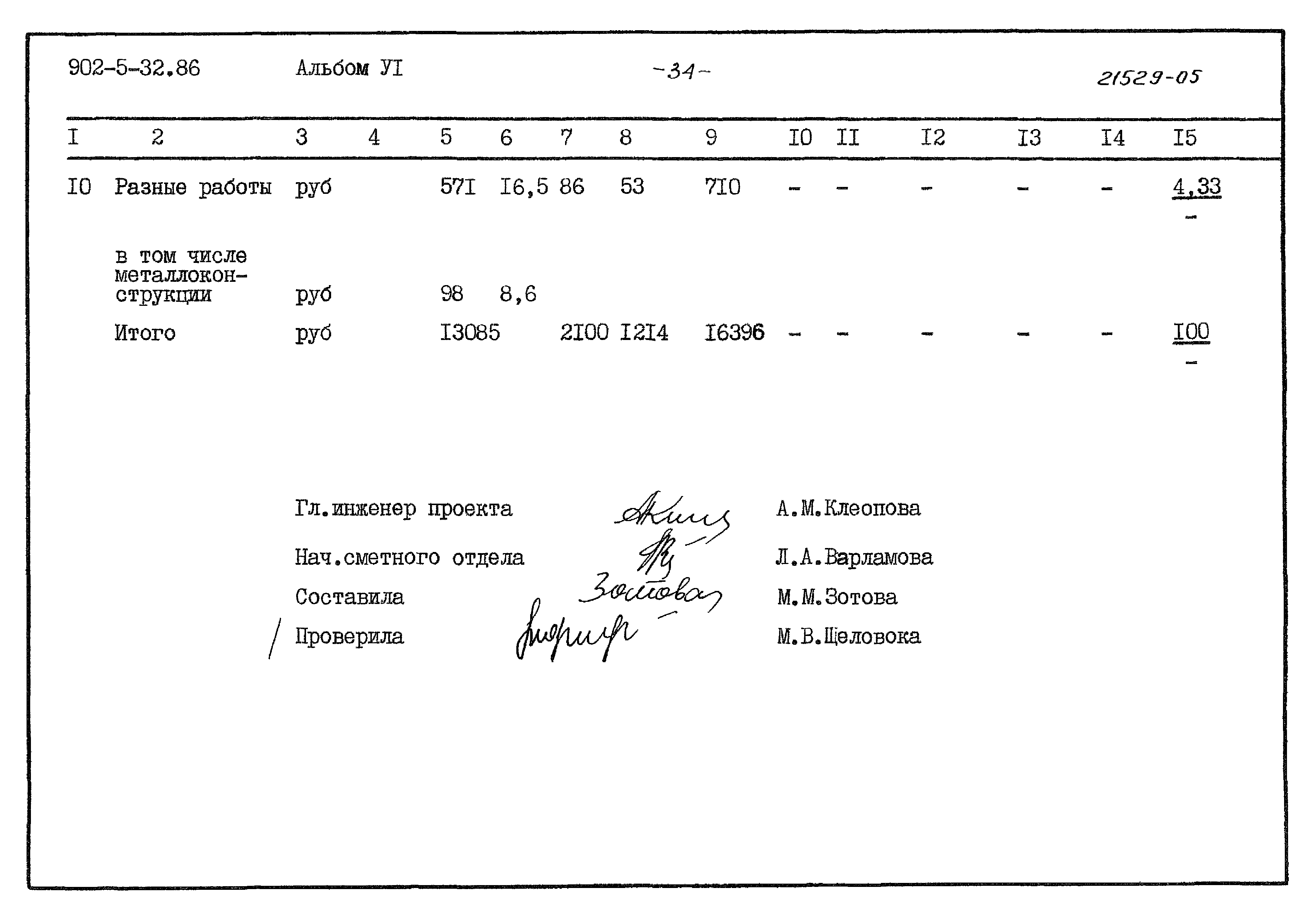 Типовой проект 902-5-32.86