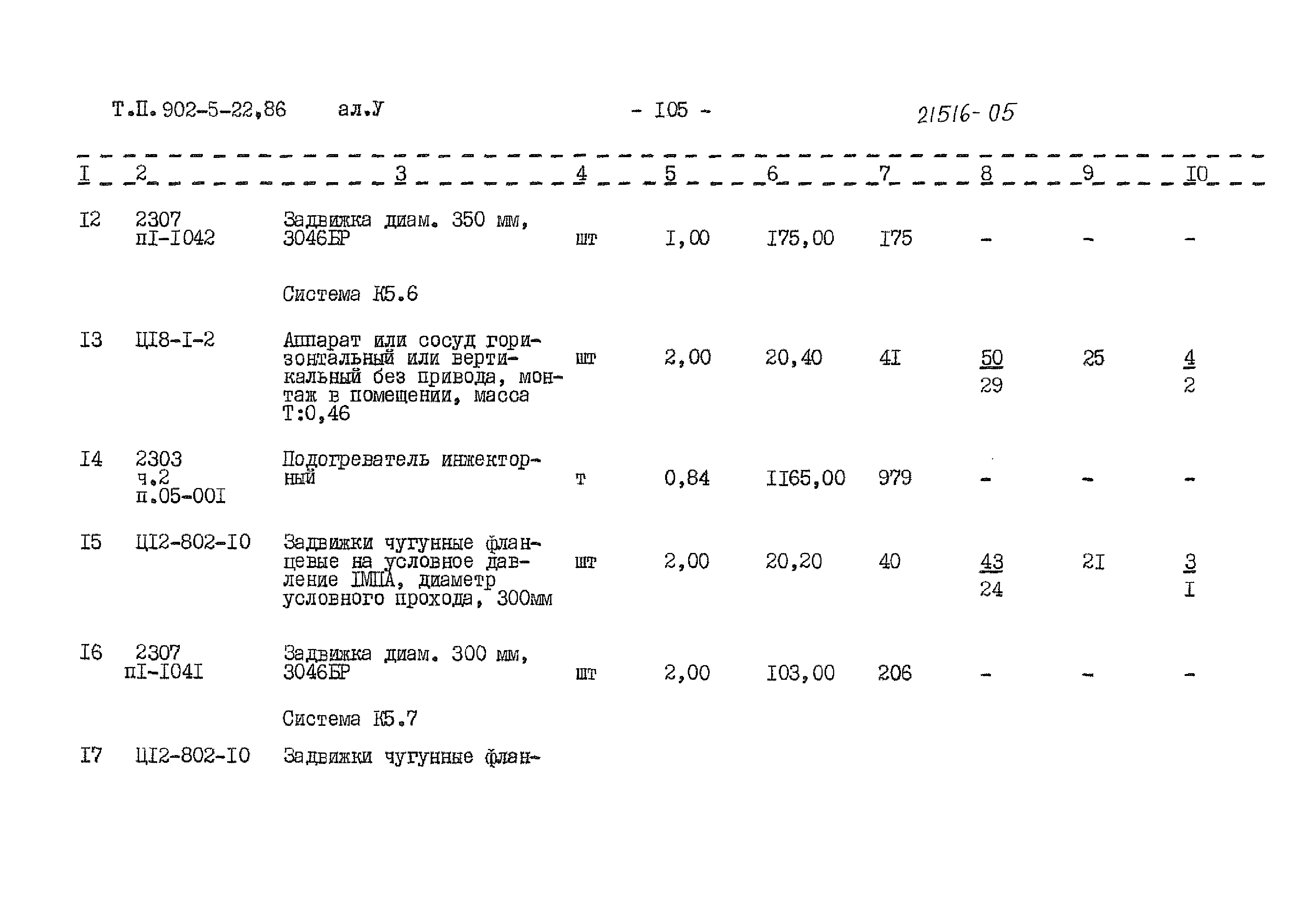 Типовой проект 902-5-22.86