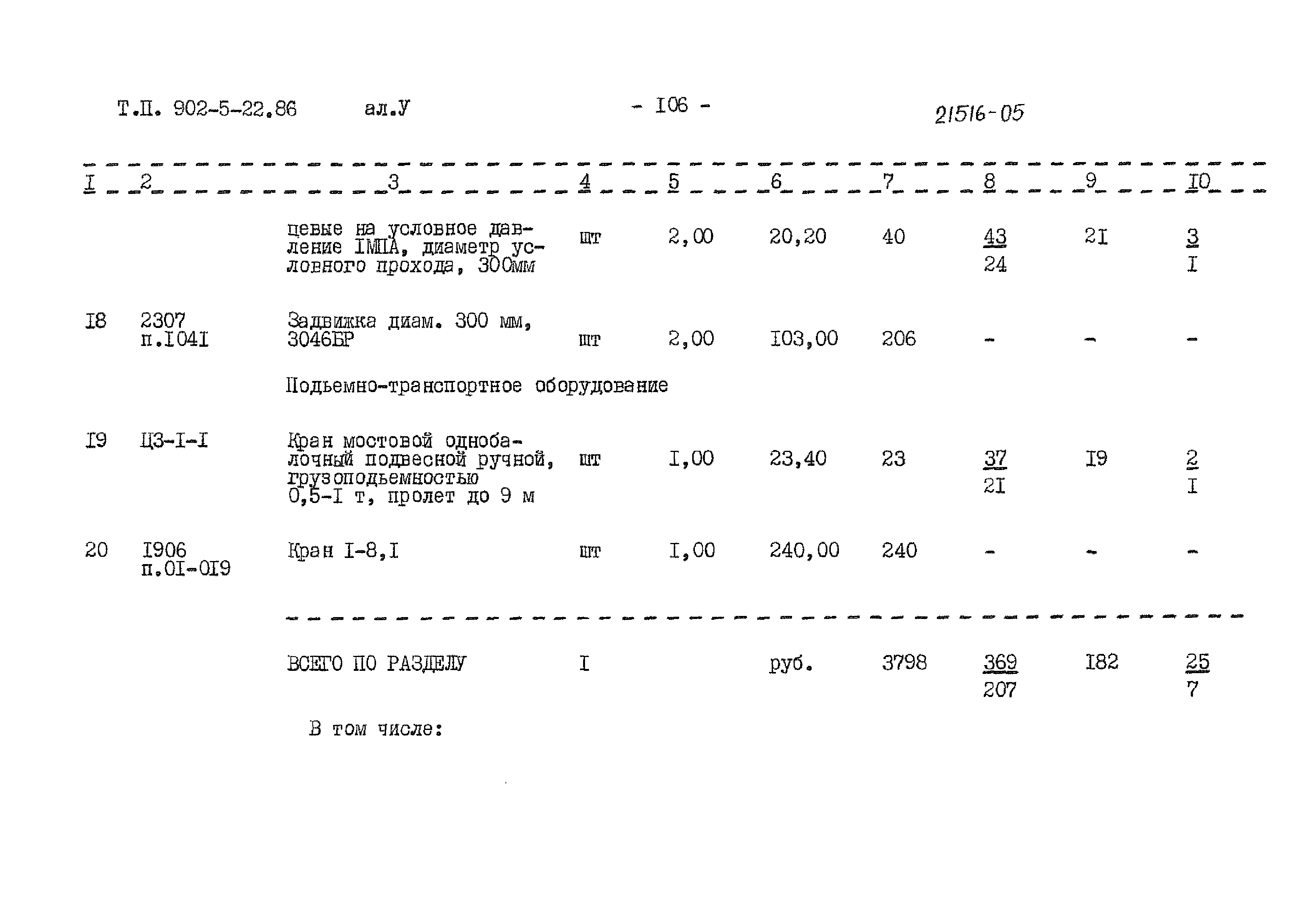 Типовой проект 902-5-22.86