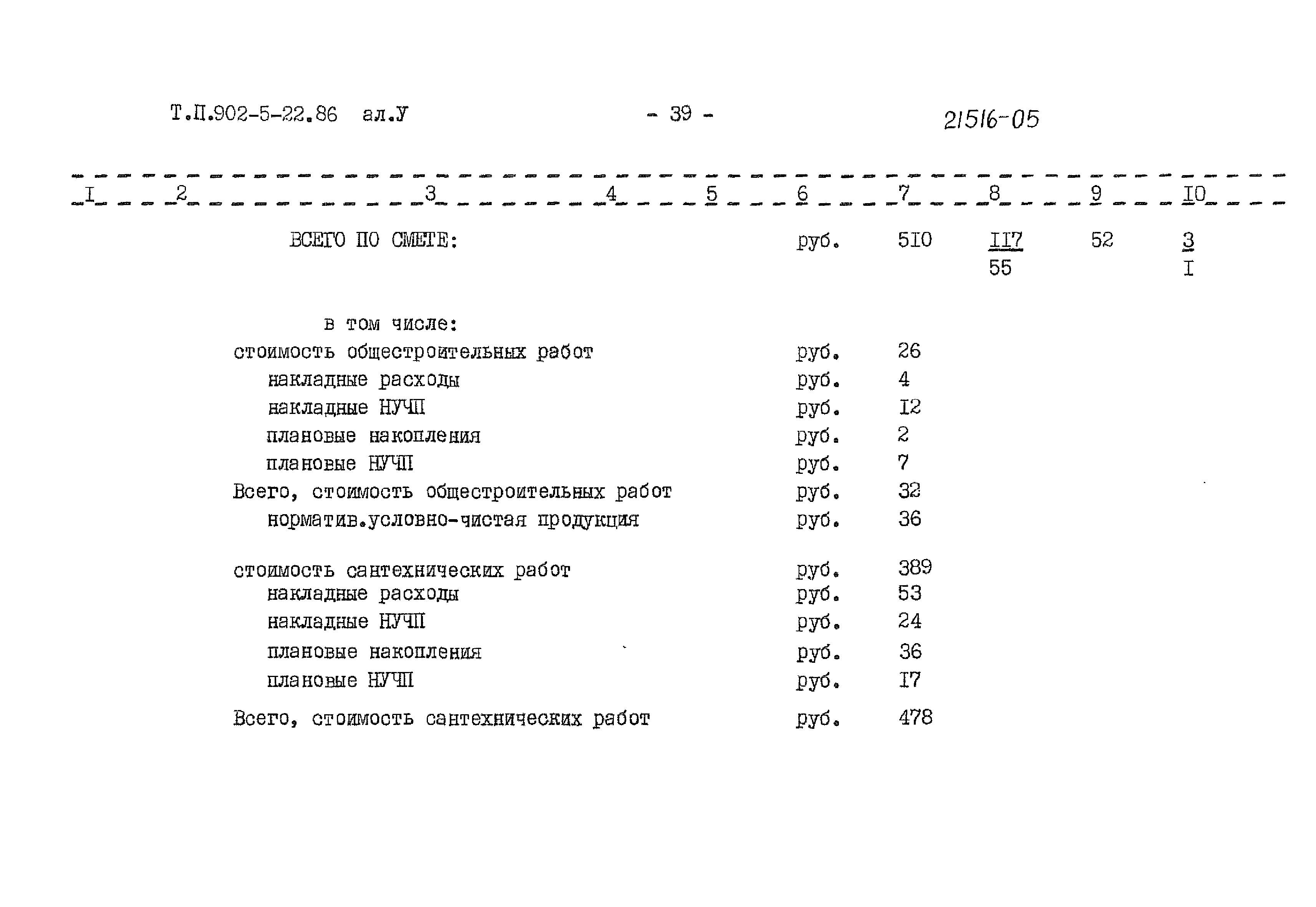 Типовой проект 902-5-22.86