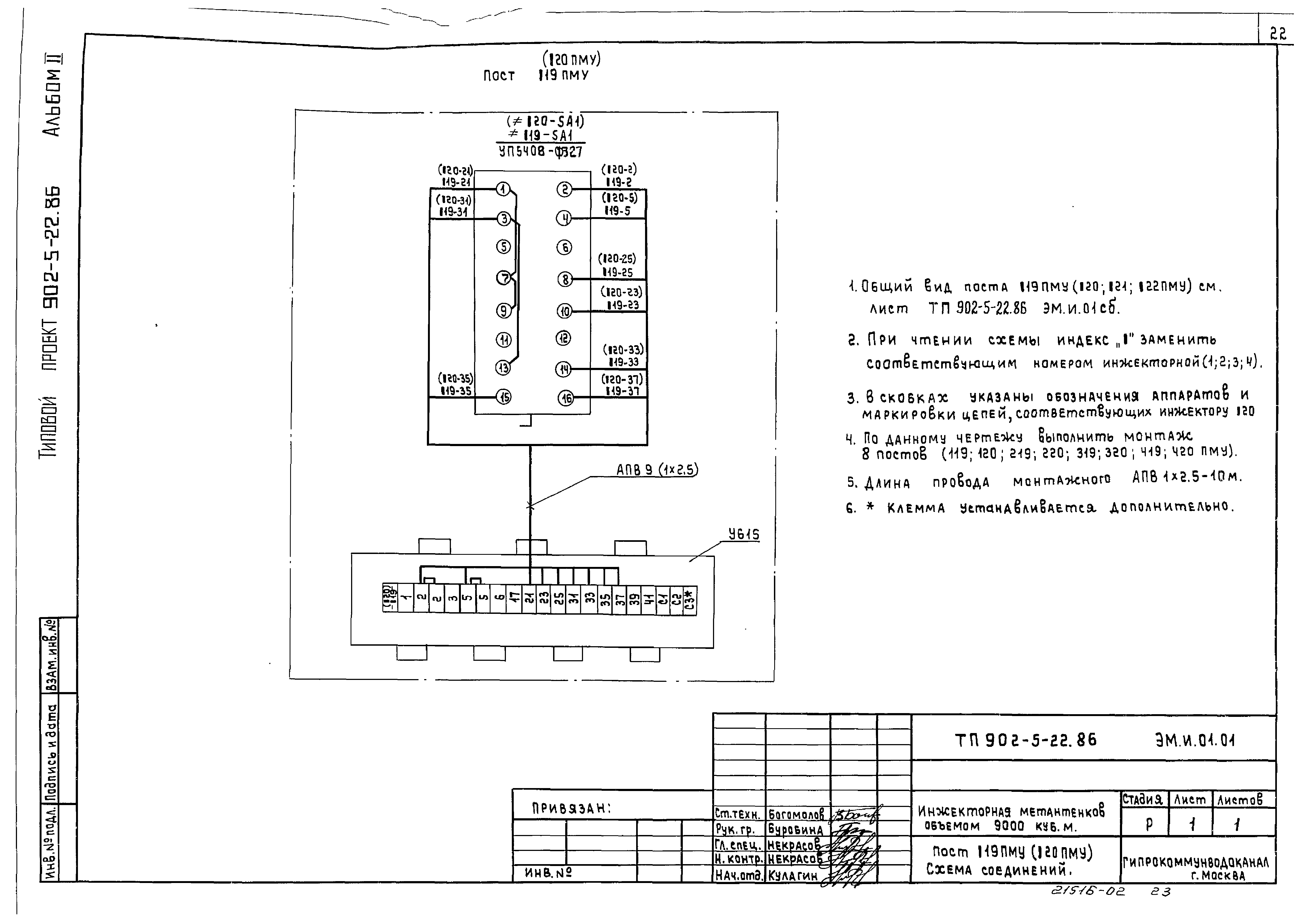 Типовой проект 902-5-22.86