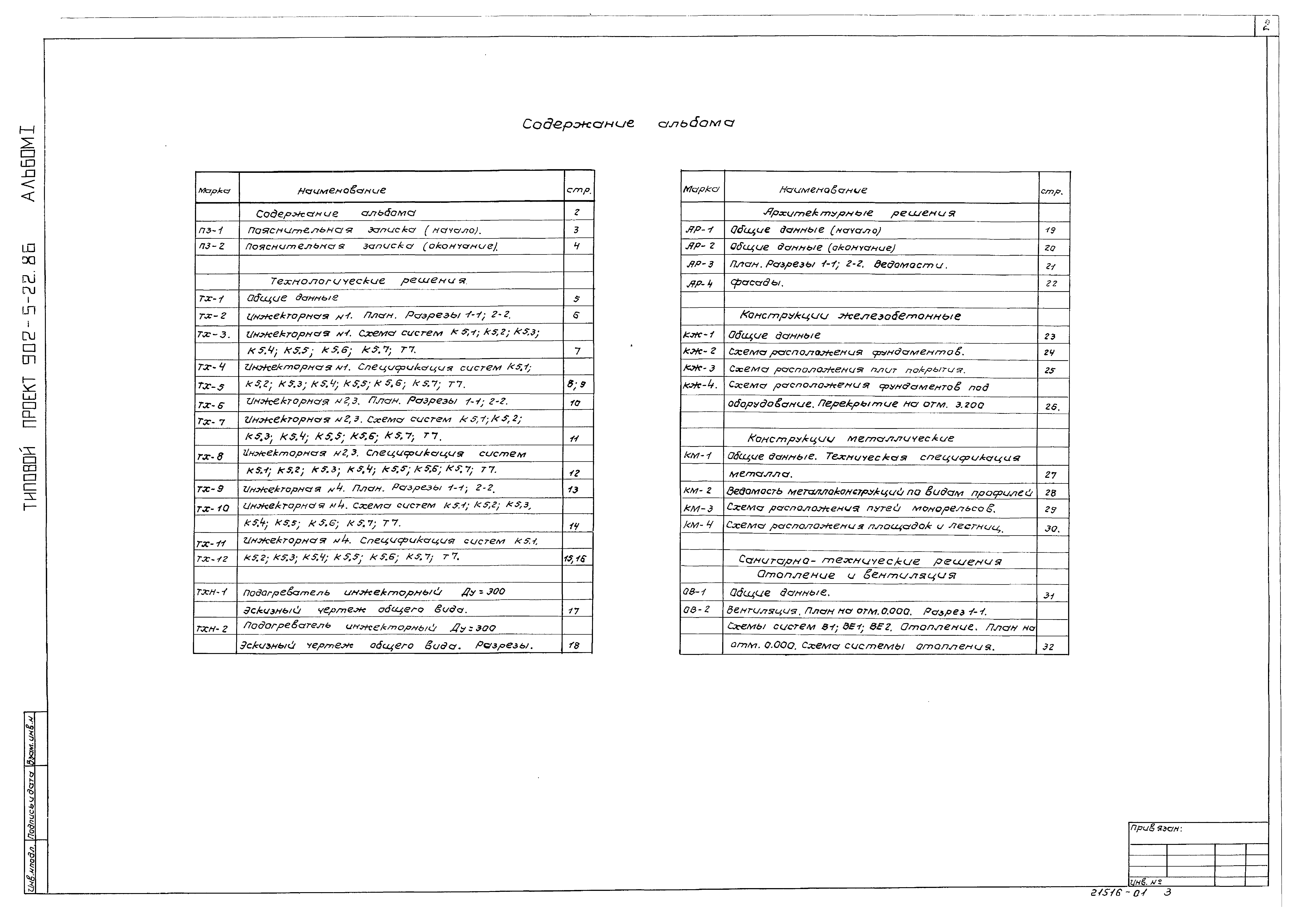 Типовой проект 902-5-22.86