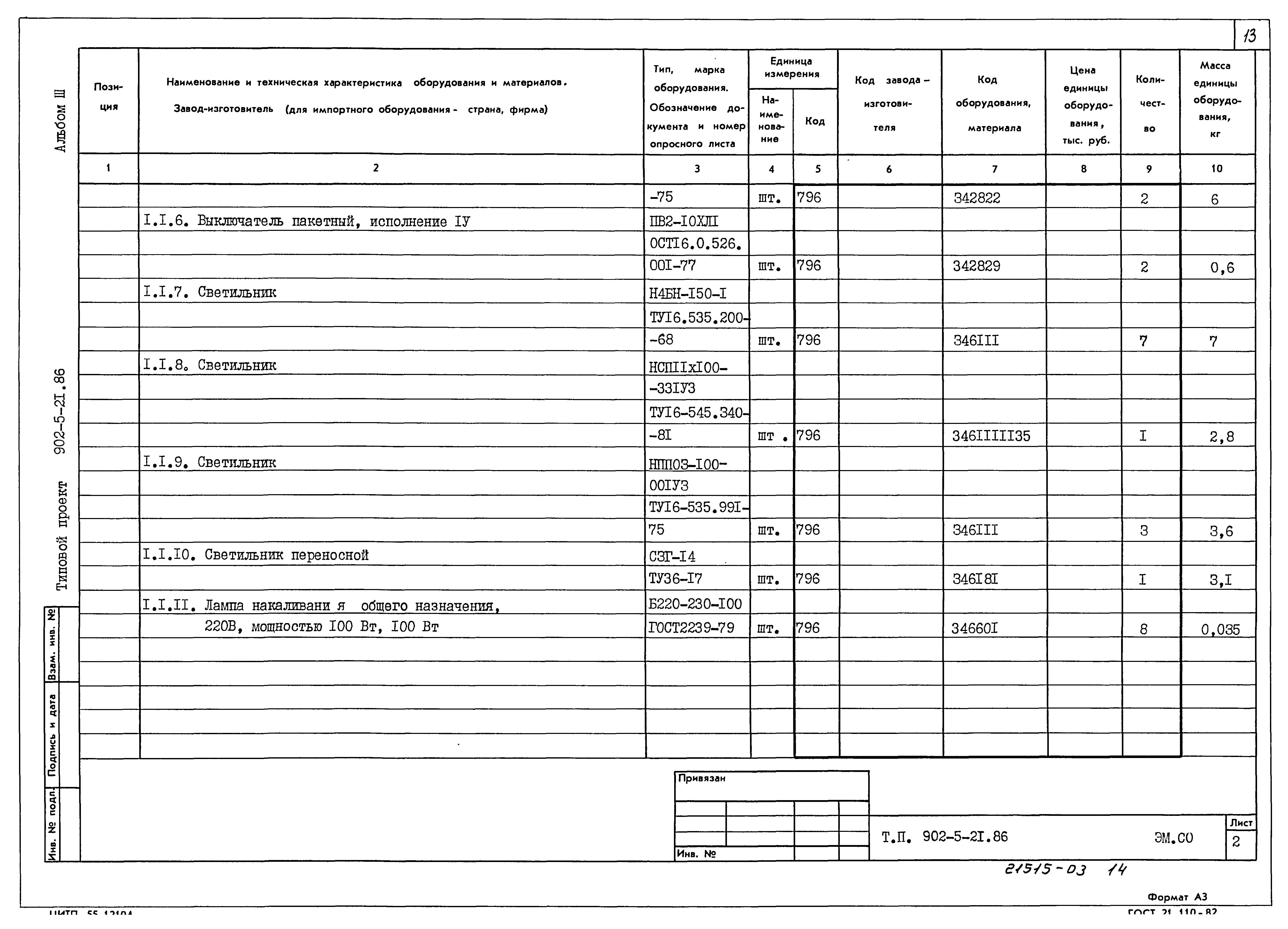 Типовой проект 902-5-21.86