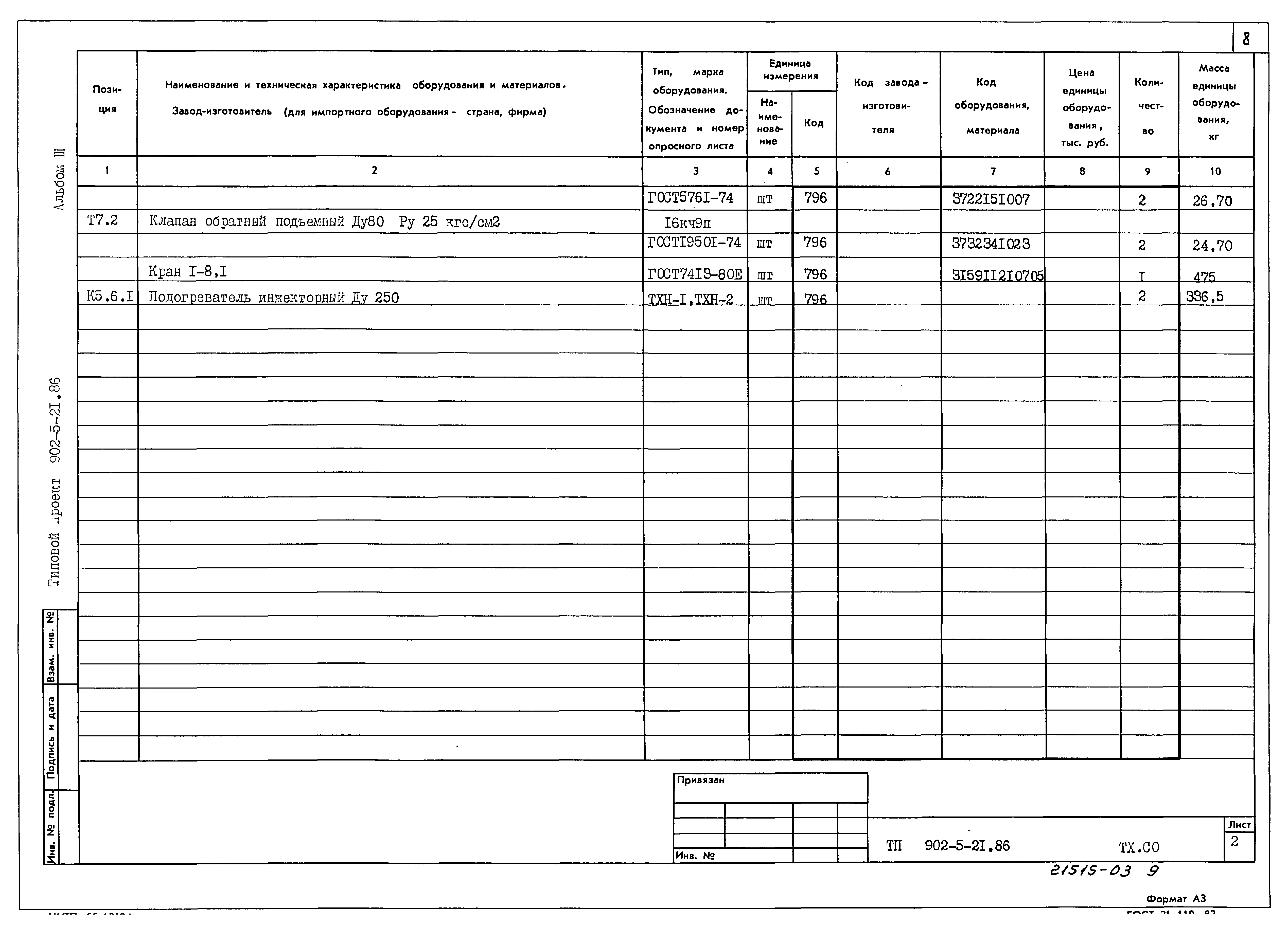 Типовой проект 902-5-21.86