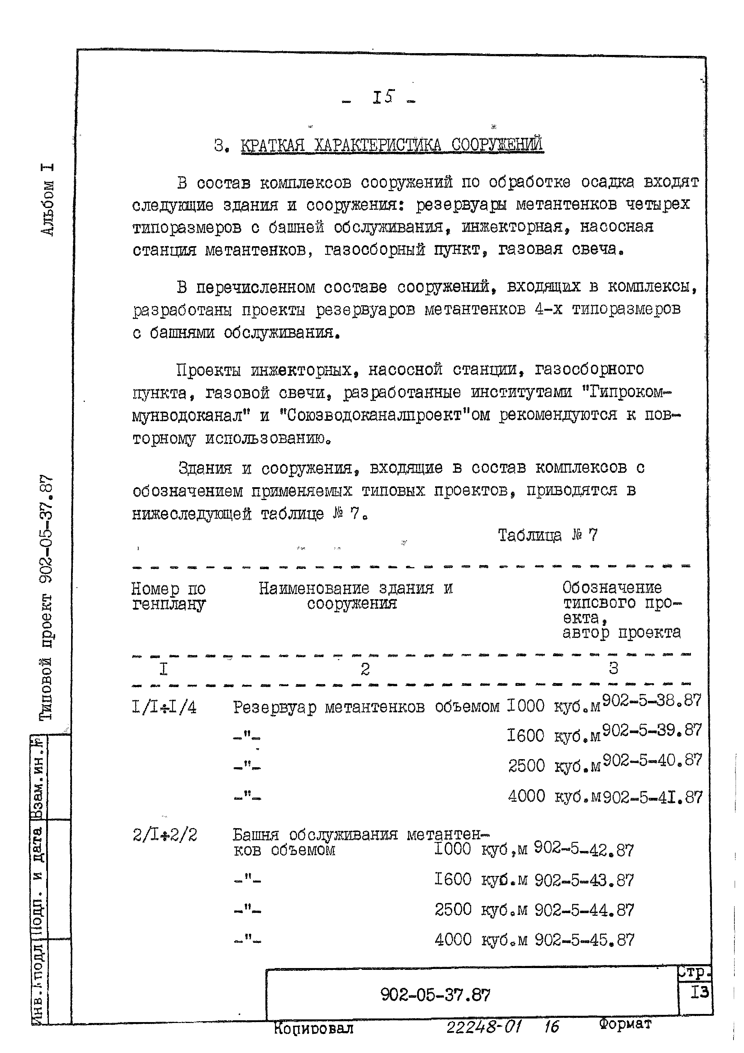 Типовые материалы для проектирования 902-05-37.87