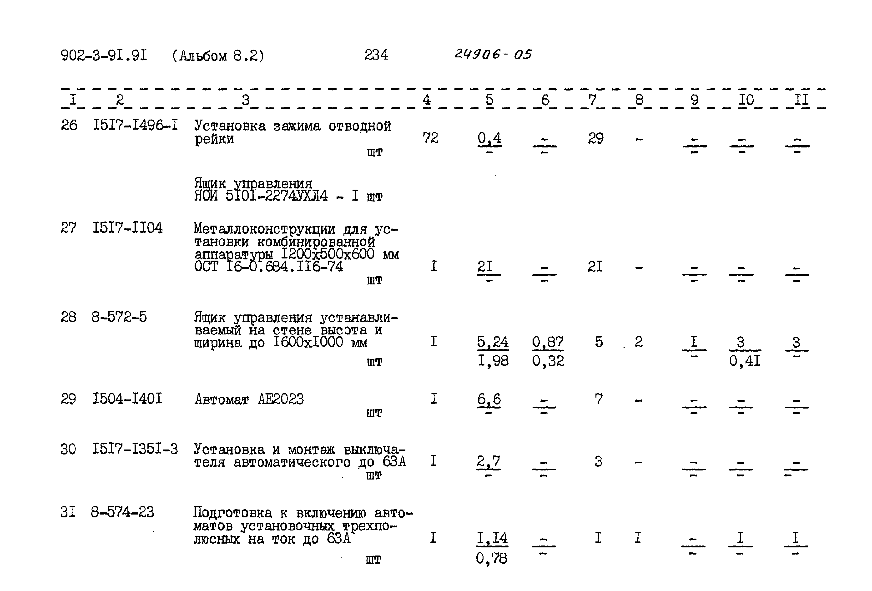 Типовой проект 902-3-91.91