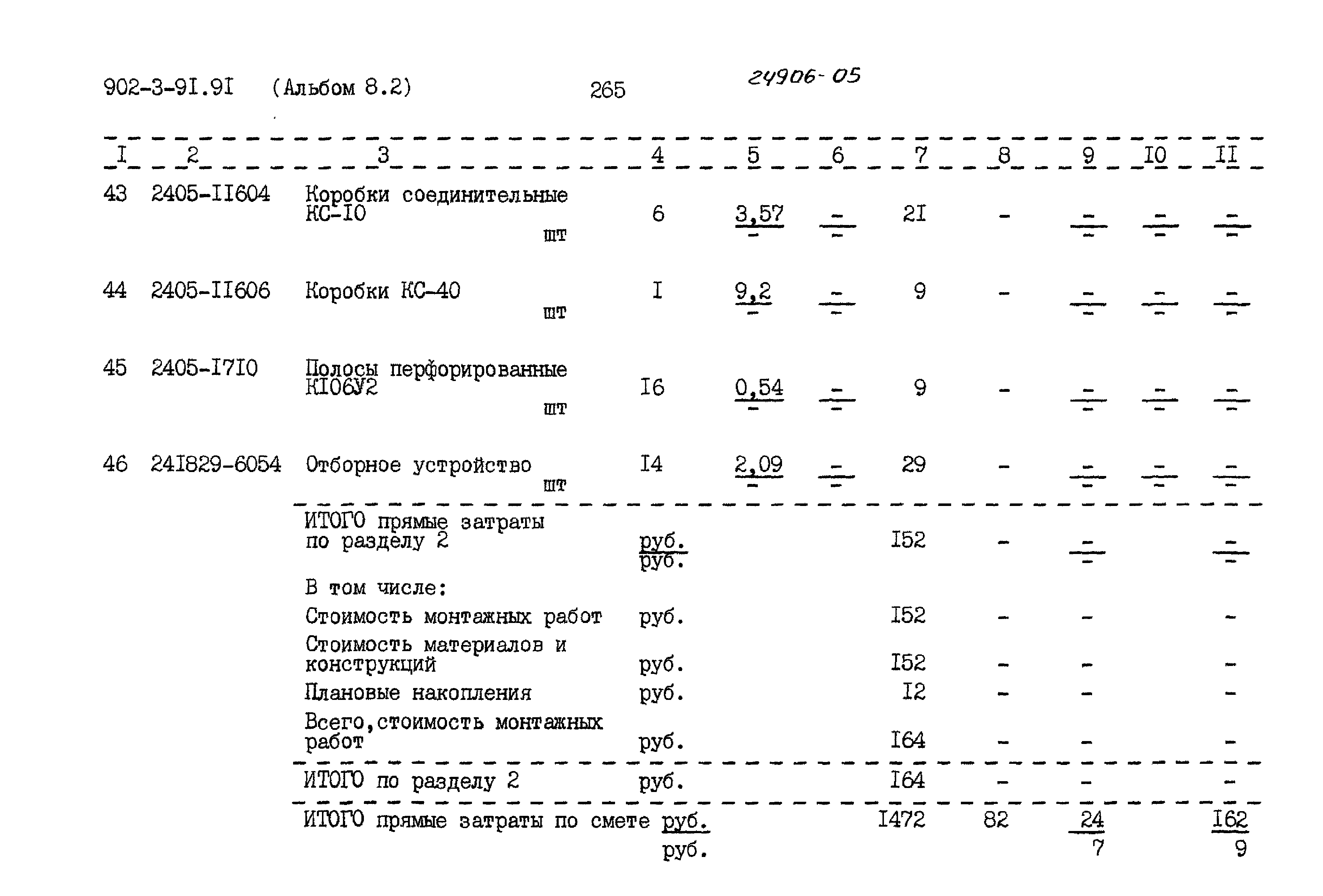 Типовой проект 902-3-91.91