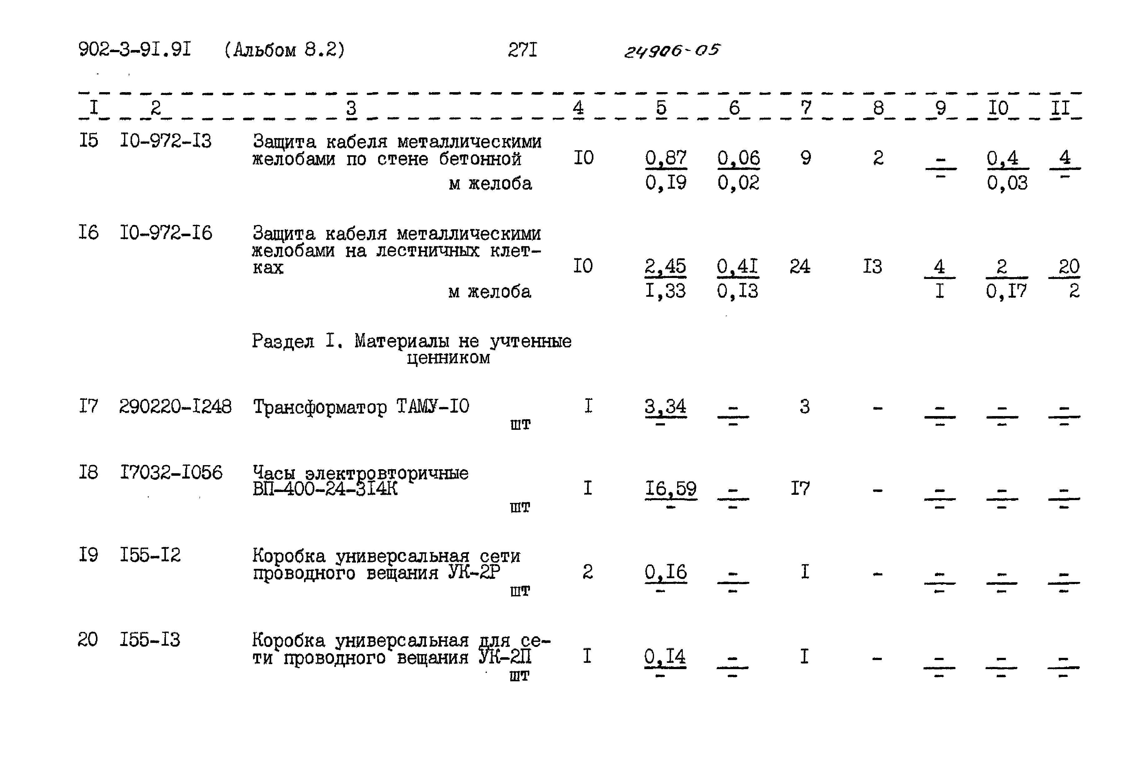 Типовой проект 902-3-91.91