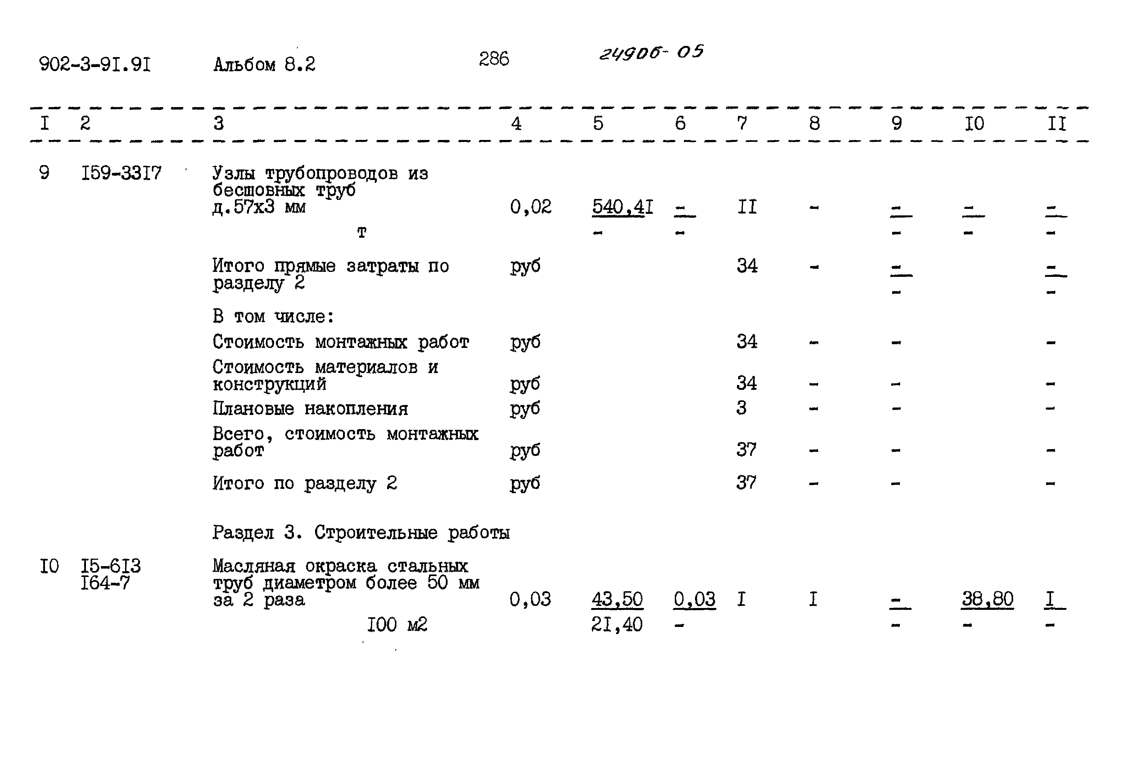 Типовой проект 902-3-91.91