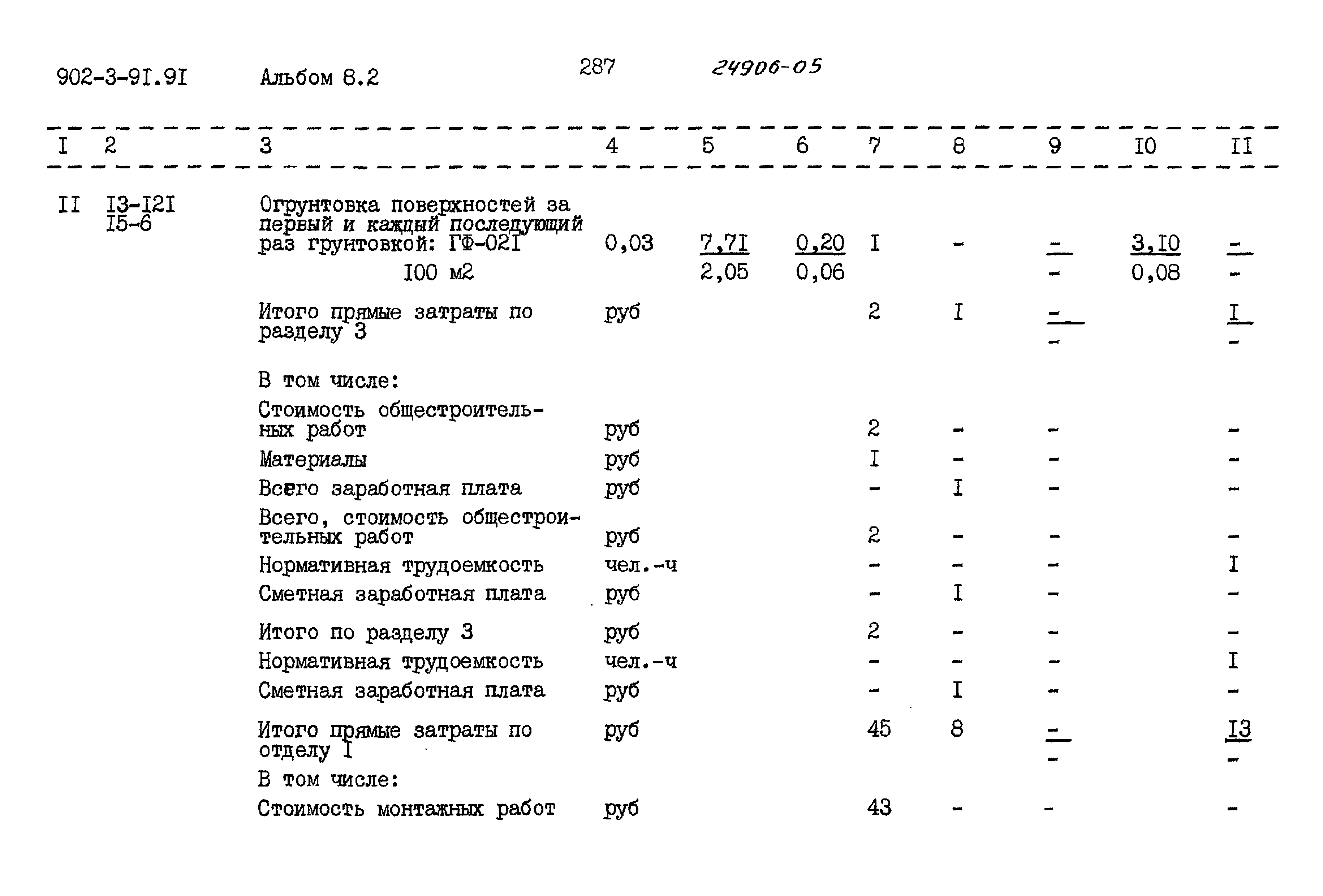Типовой проект 902-3-91.91