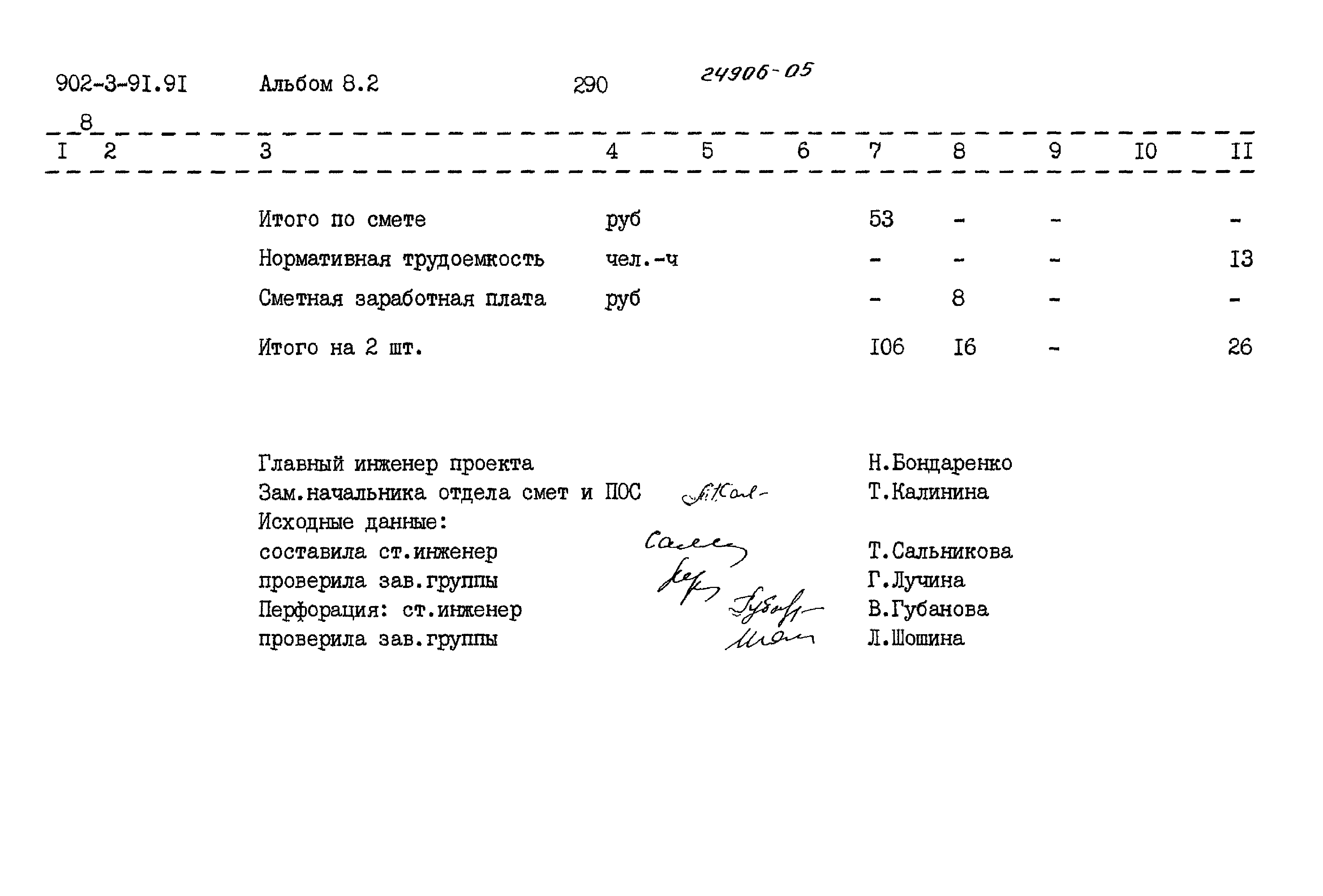 Типовой проект 902-3-91.91