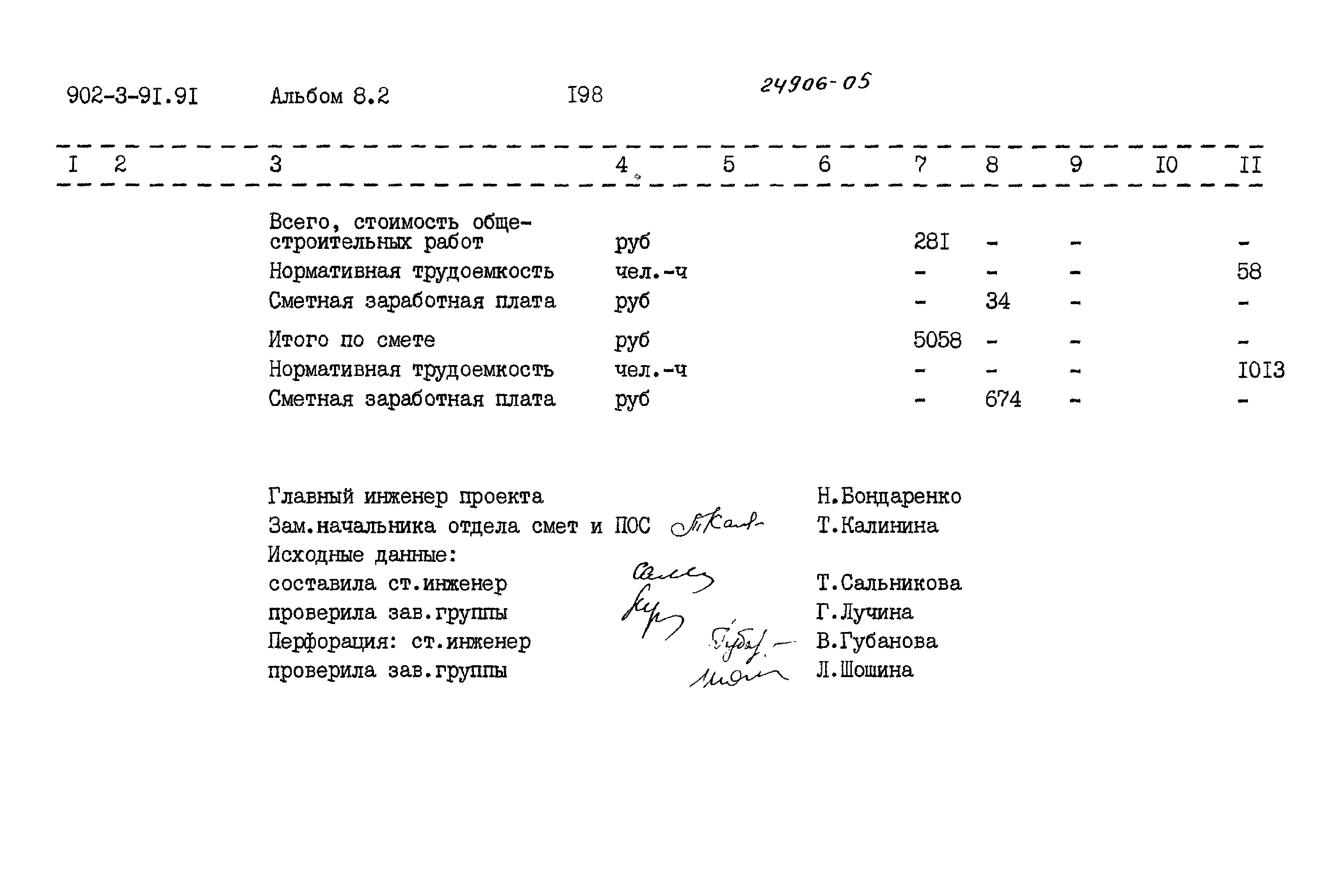 Типовой проект 902-3-91.91