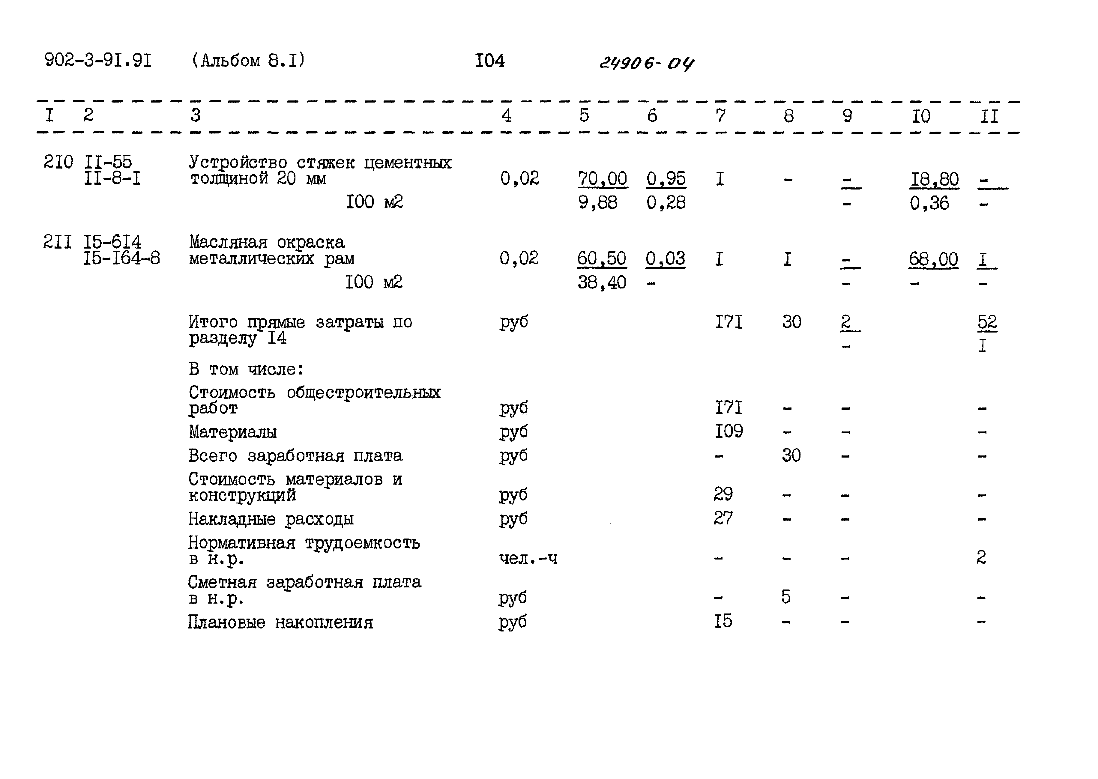 Типовой проект 902-3-91.91