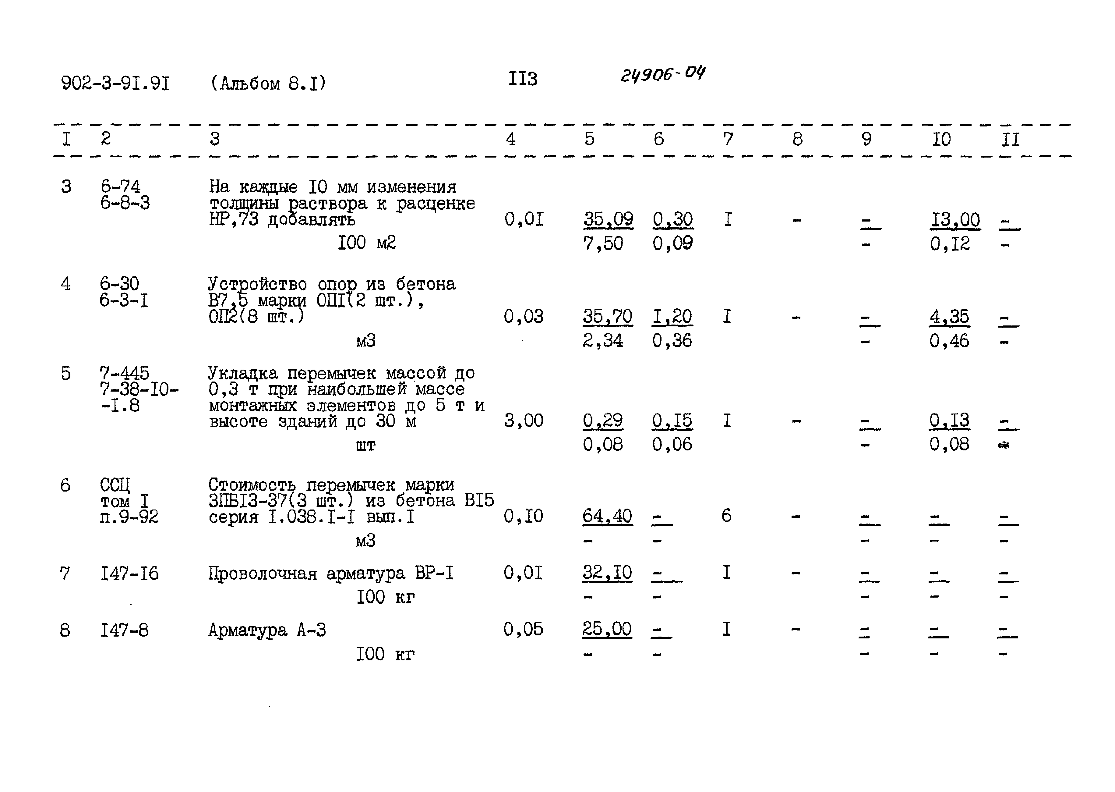 Типовой проект 902-3-91.91